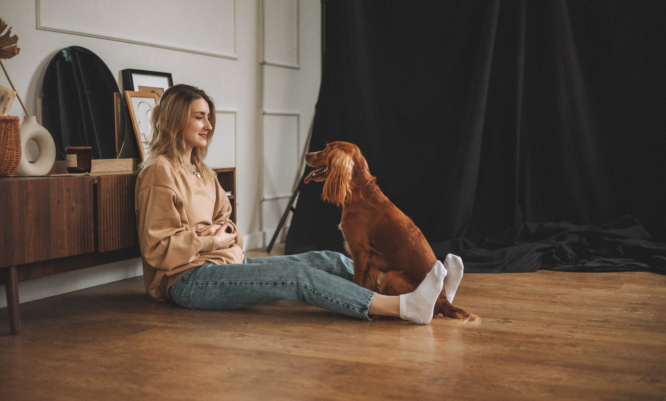 Алина и Дженни. Фотограф-анималист Богданова Полина