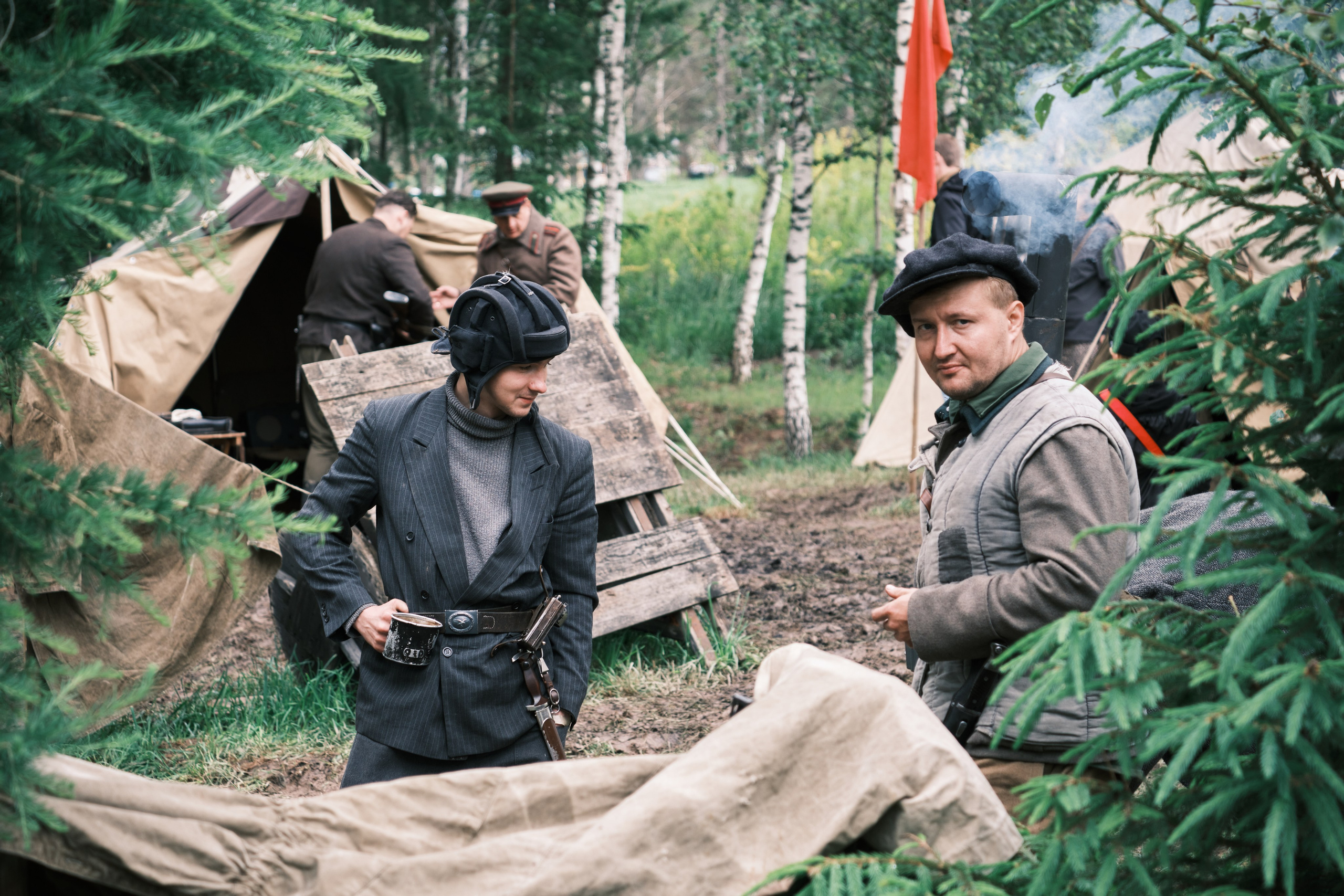 Партизанский лагерь