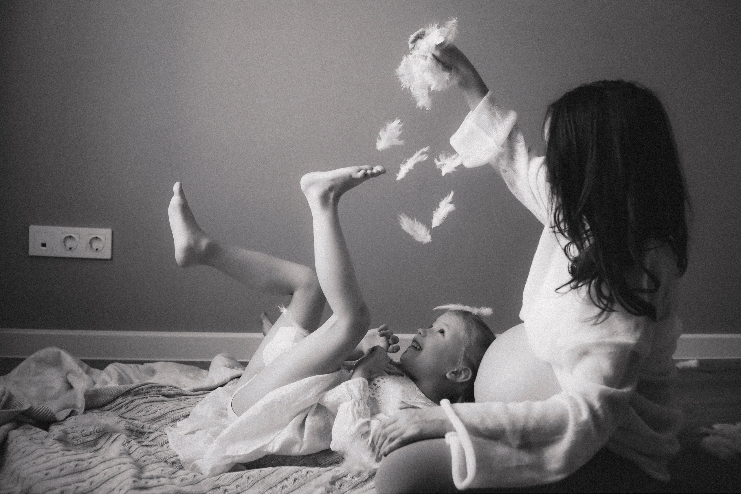 Ждём малыша с сестрой Настей. Phbyadel.wfolio.pro