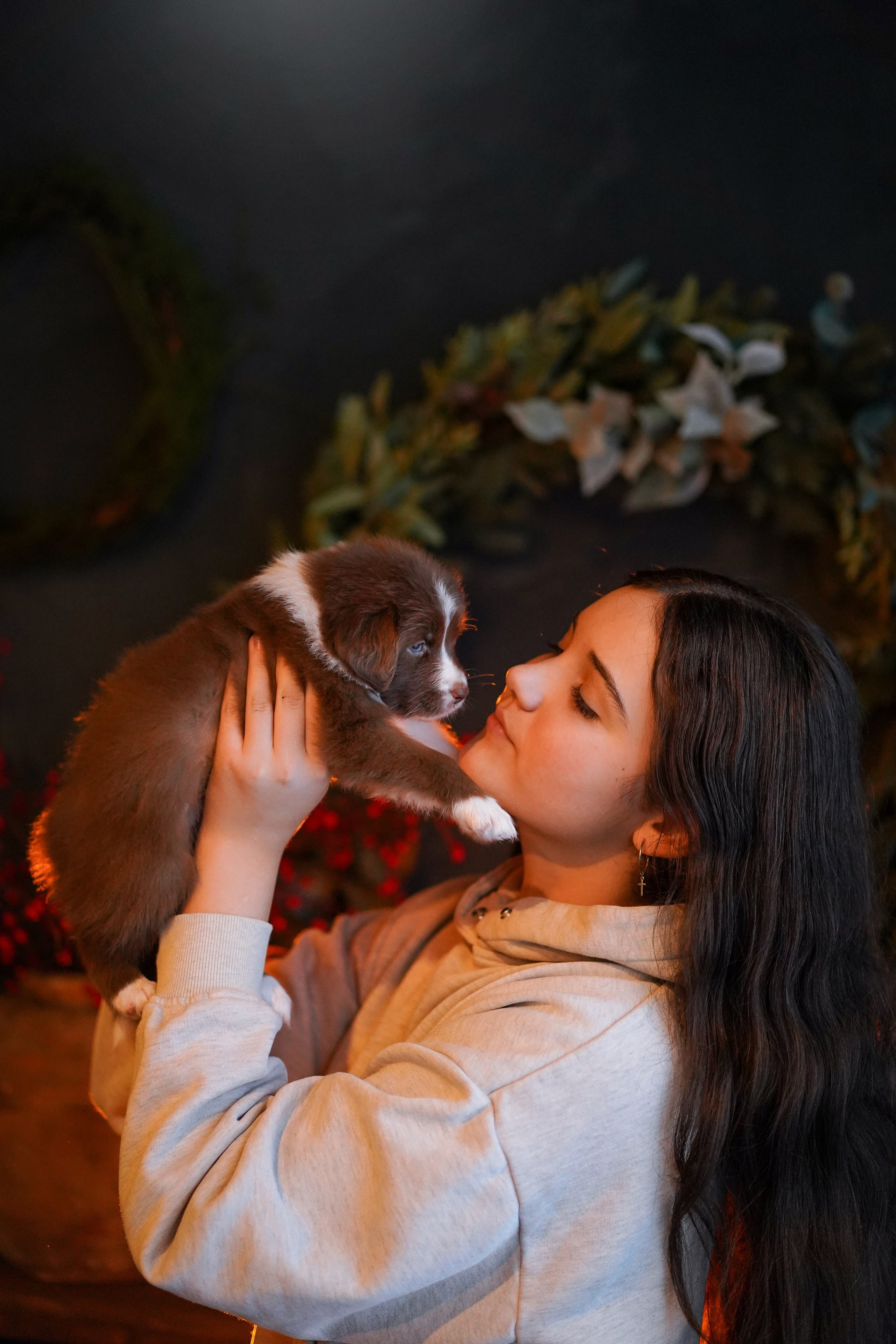 Съемка щеночков в студии. Фотограф-анималист в Санкт-Петербурге Яна Мартынова
