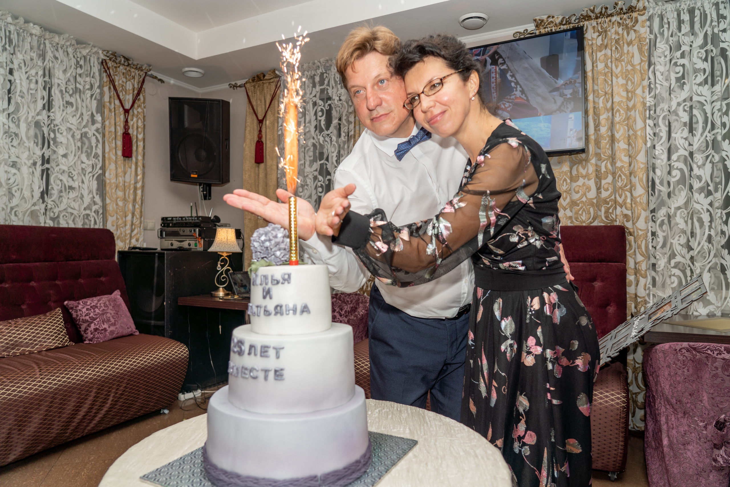 Юрий и Татьяна, Серебряная Свадьба. Свадебный и студийный фотограф в Москве Андрей Сопрано