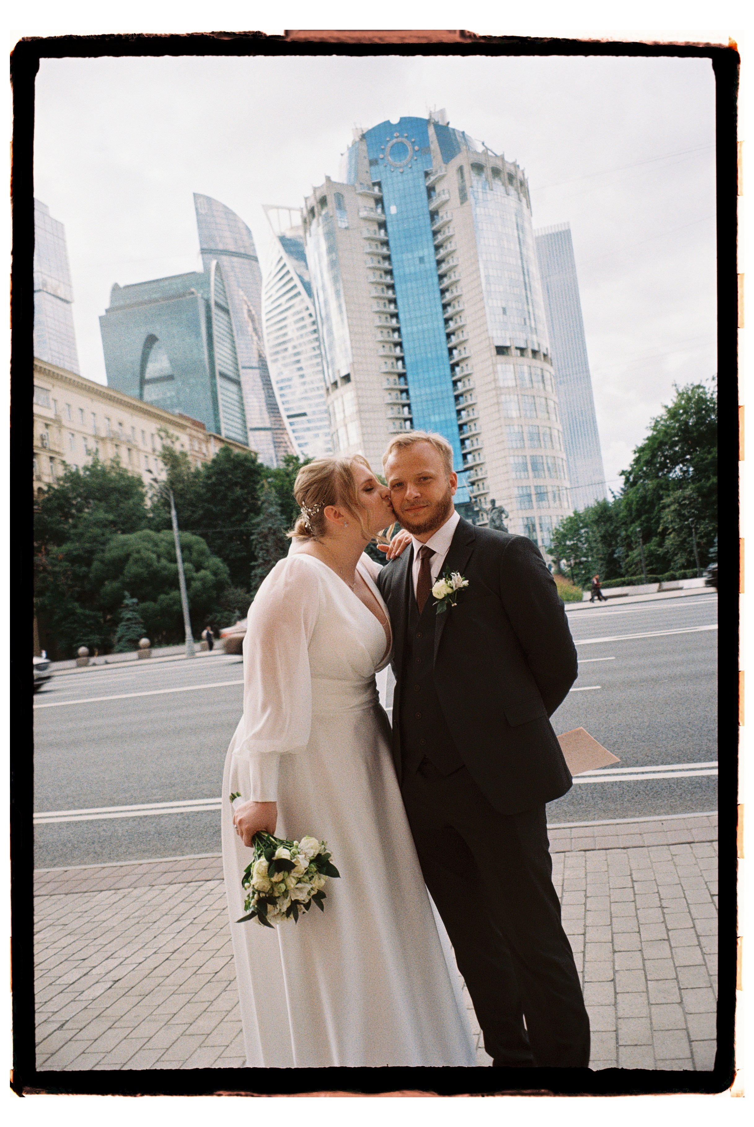 На плёнку (Саша и Настя). Фотограф в Москве — Евгения Прокопенко