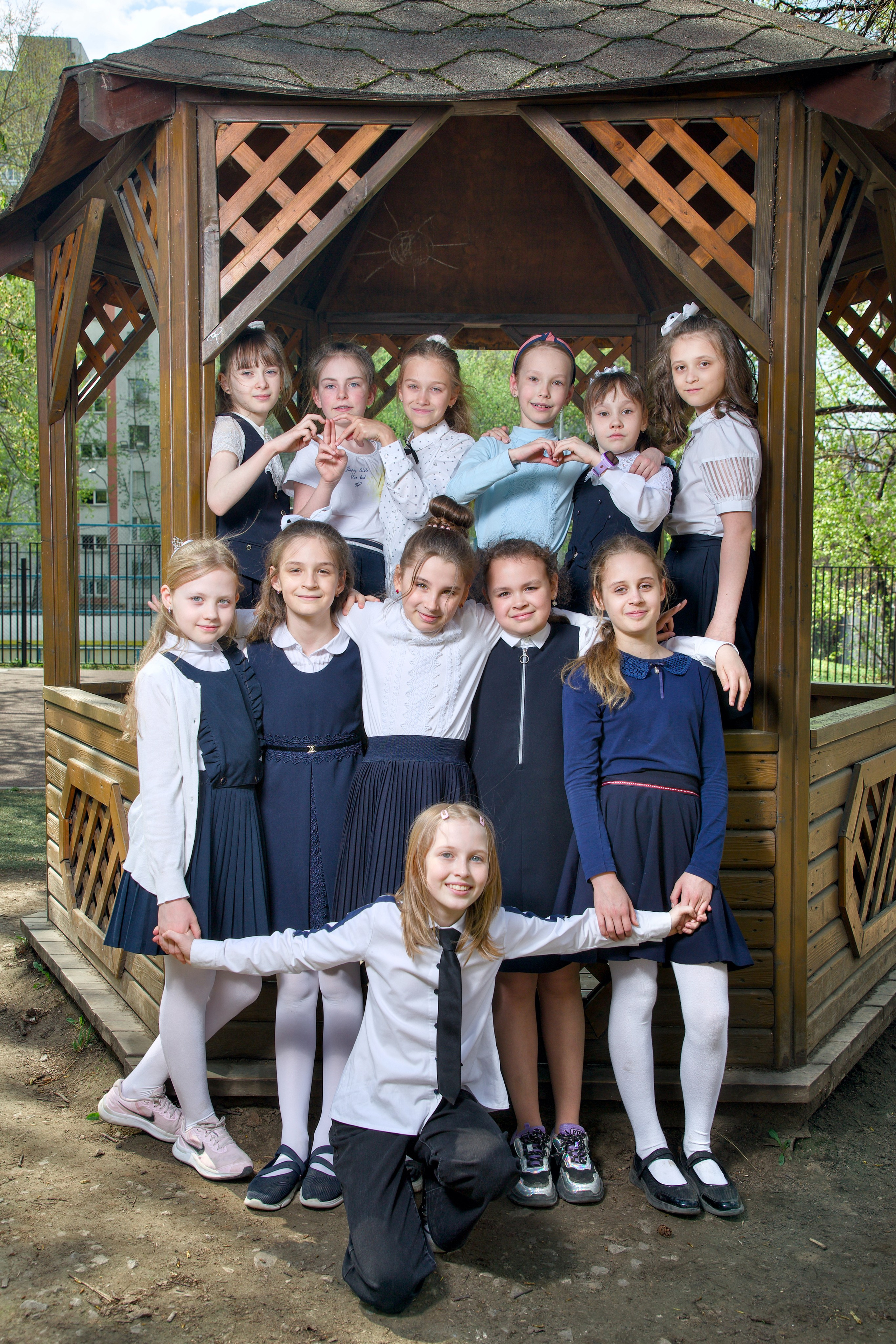 4 класс. Групповые фото. Школьные выпускные альбомы в Москве Марина Николаева