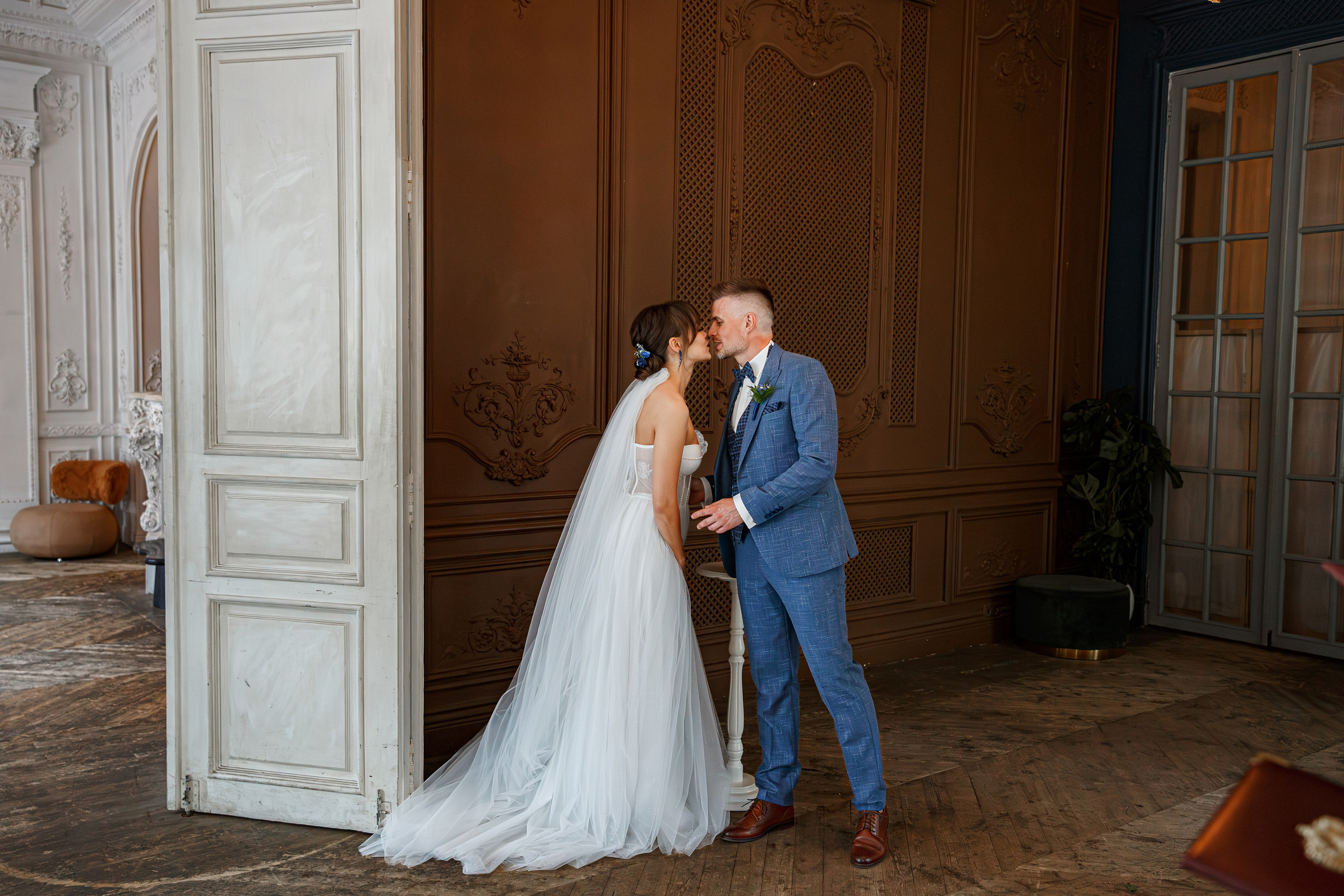 Свадебная фотосессия в Марриотт Плаза и в особняке Роял Москва. Свадебный фотограф Москва и МО Сергей Киржаев