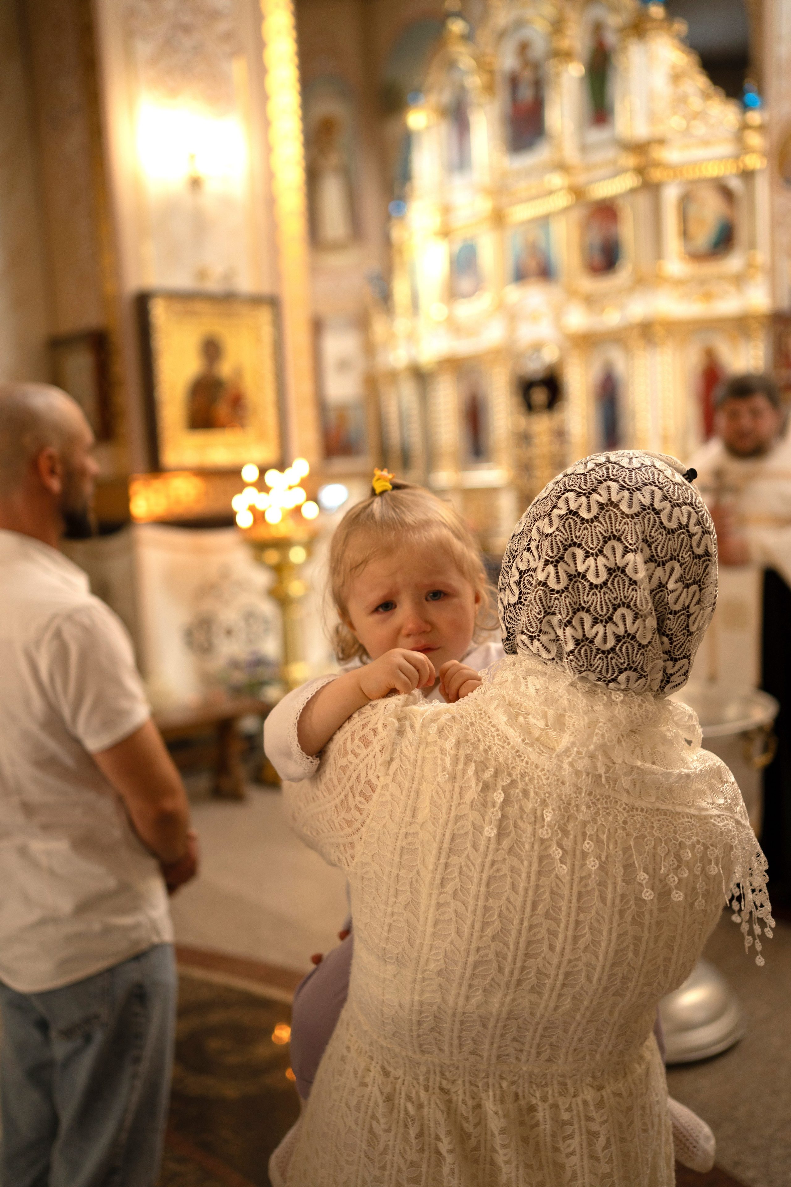 Таинство крещения Екатерины