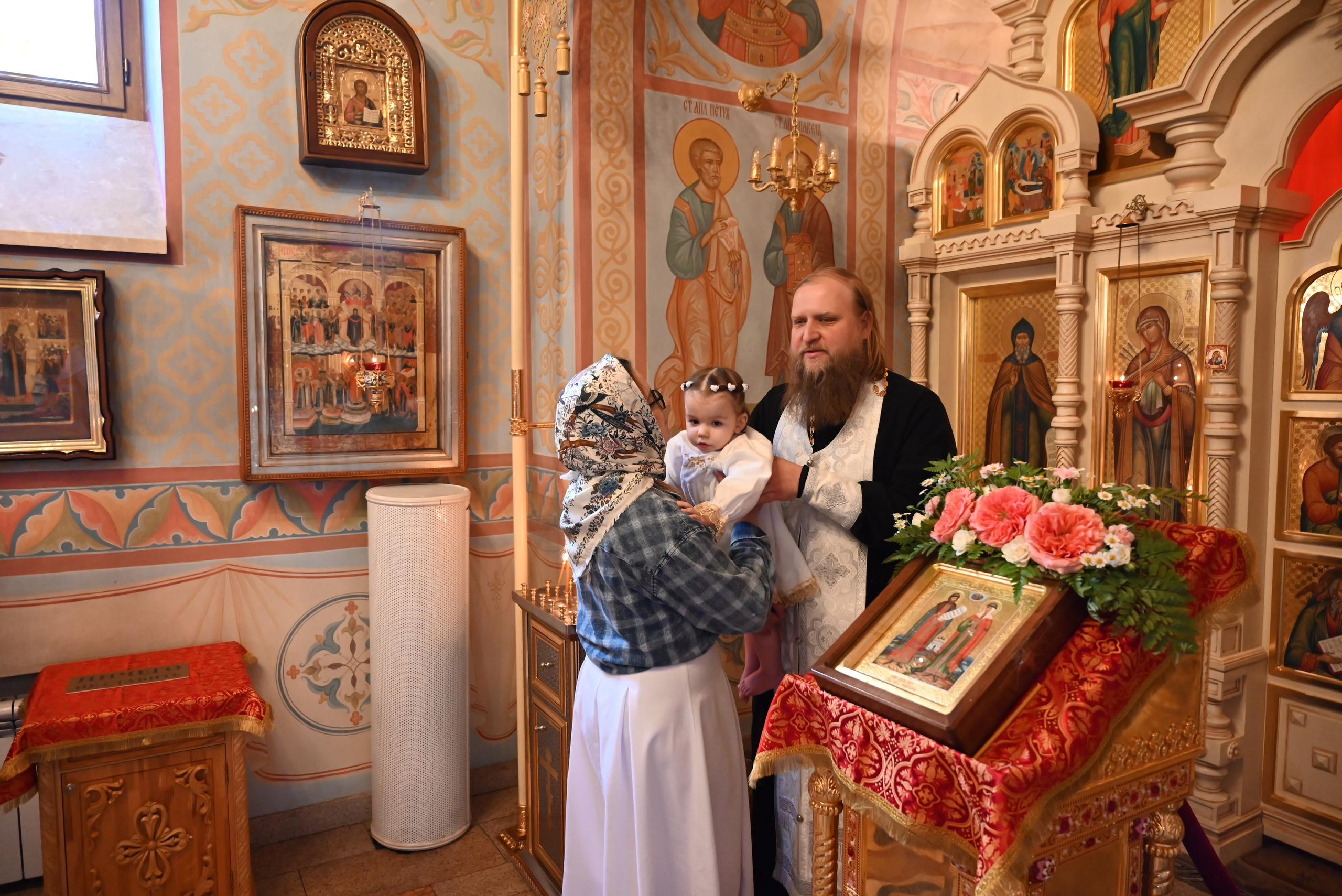 Крещение 7 мая. Семейный и детский фотограф Москва