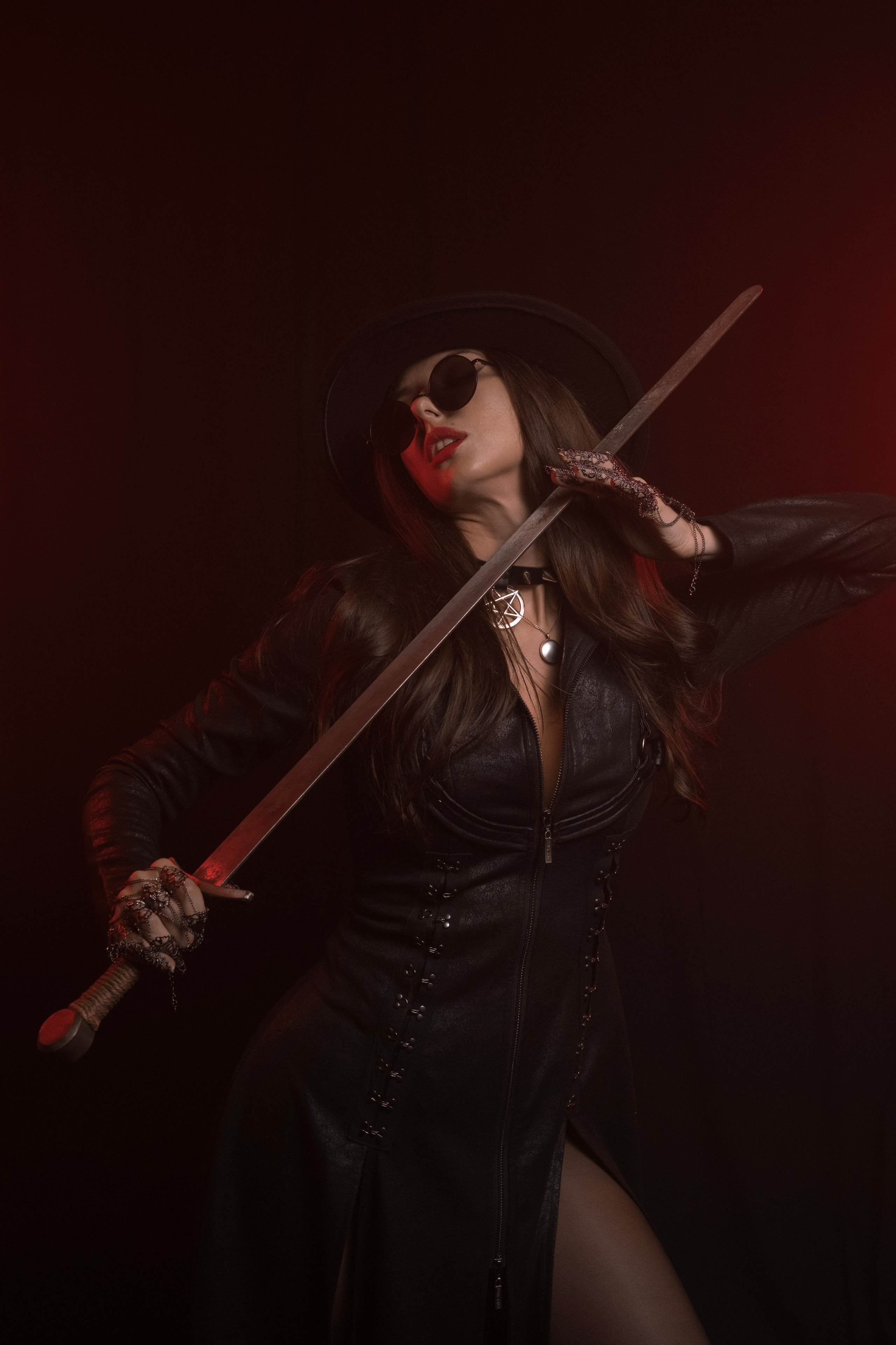 Женский студийный портрет. Портретный фотограф в Москве Александр Денисов