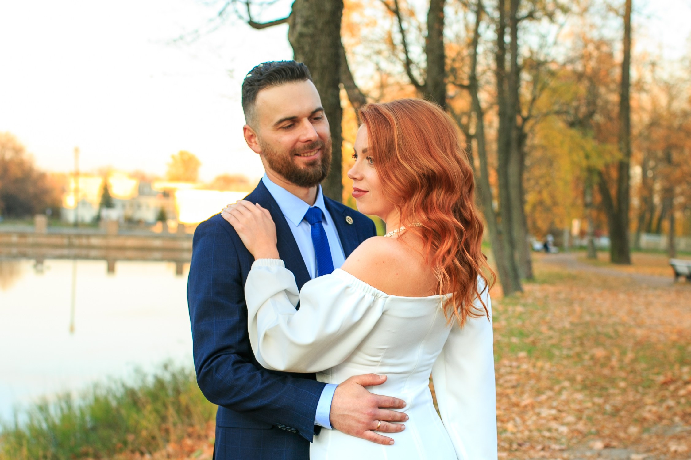 Свадебная сьемка в Пушкине. Свадебный и Репортажный фотограф в Санкт-Петербурге