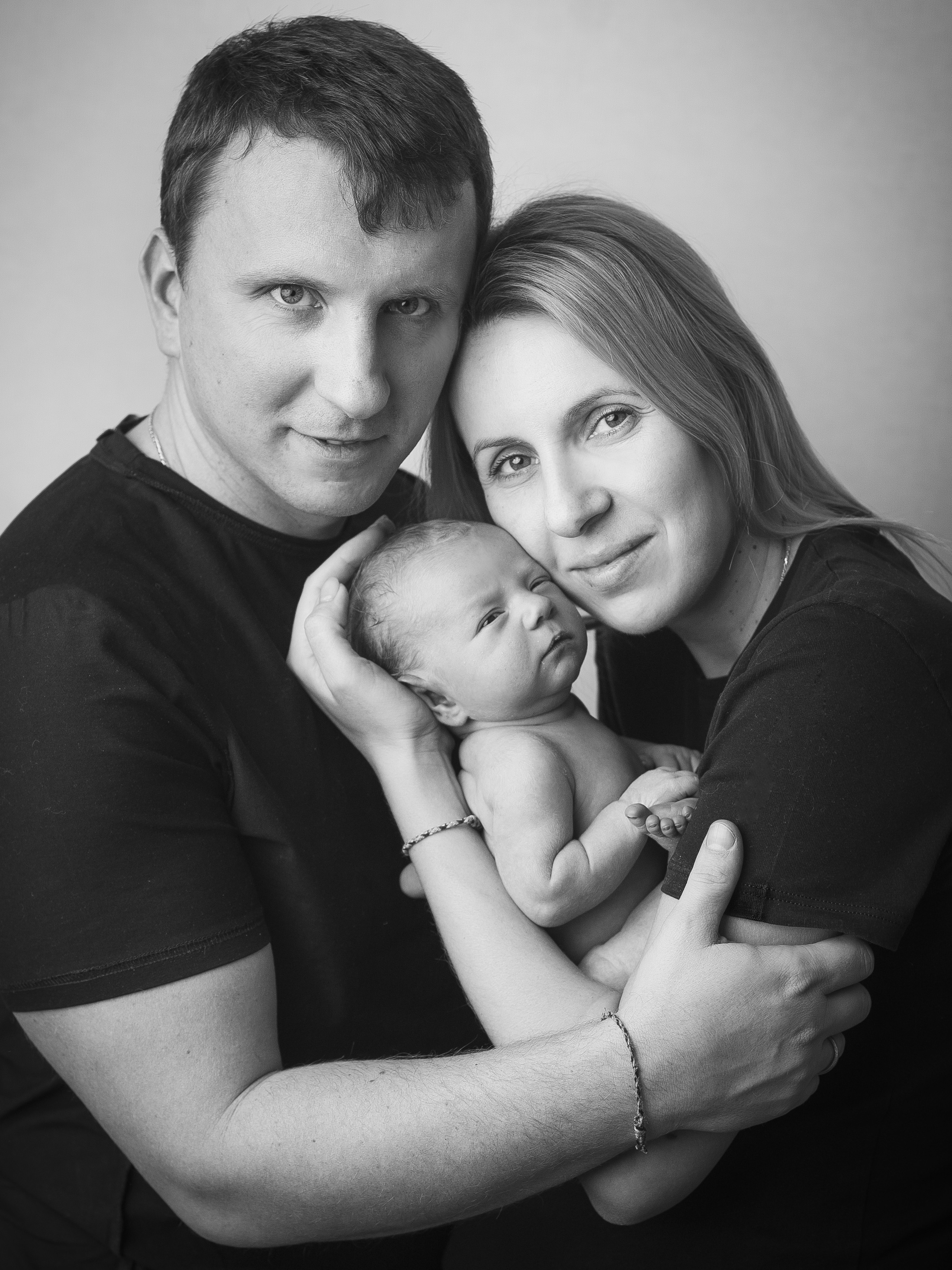 Семейные кадры (новорожденная съёмка). Фотограф новорожденных и деток до года в Москве и Подмосковье Царева Т