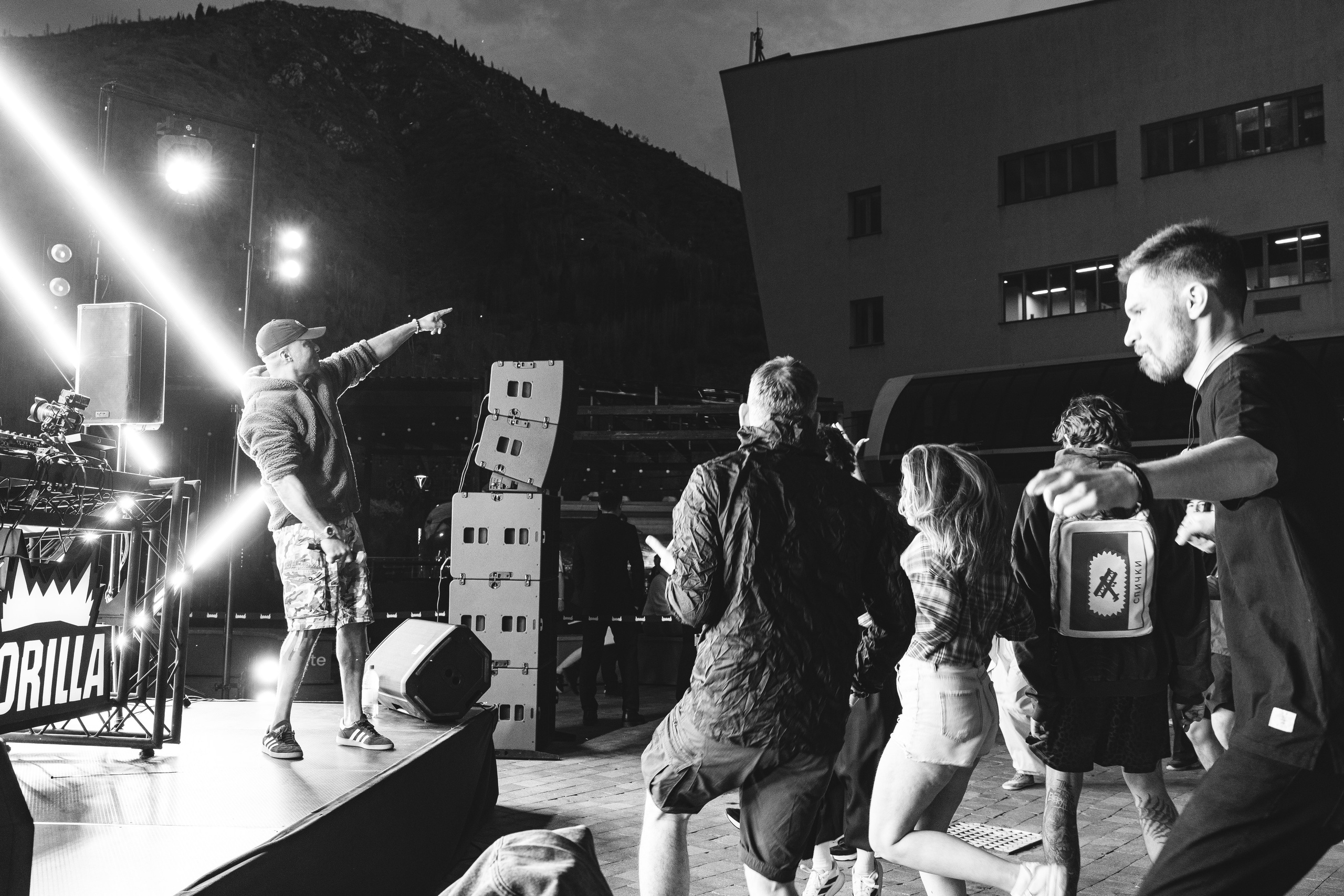 GORILLA GROOVE STAGE IMBA CAMP 5. Gorillaenergymedia