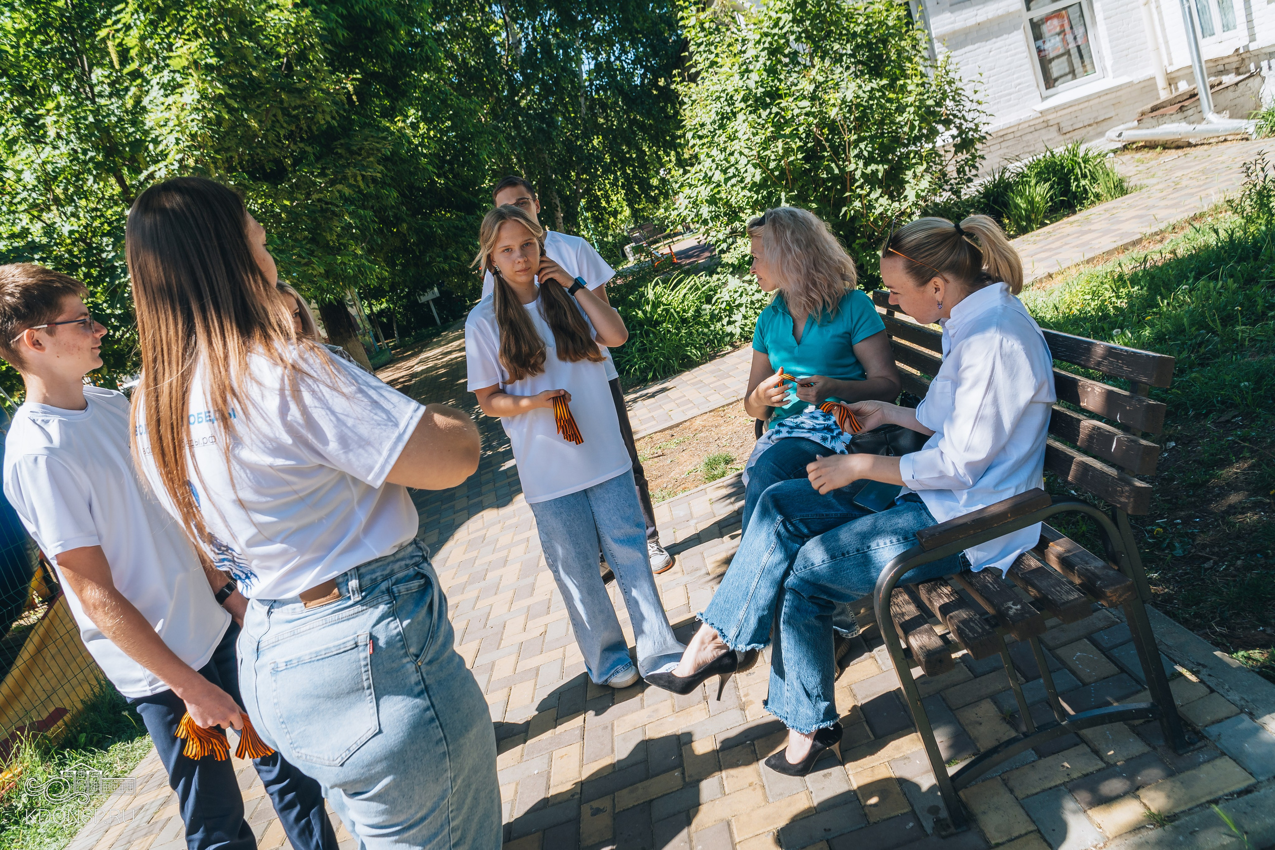 «Георгиевская ленточка». Новотитаровский Дом культуры