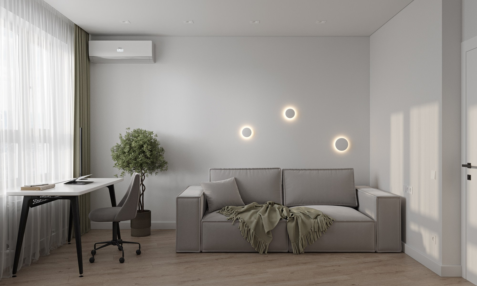 «Черное дерево». Студия интерьерной визуализации «ЛИНИИ»