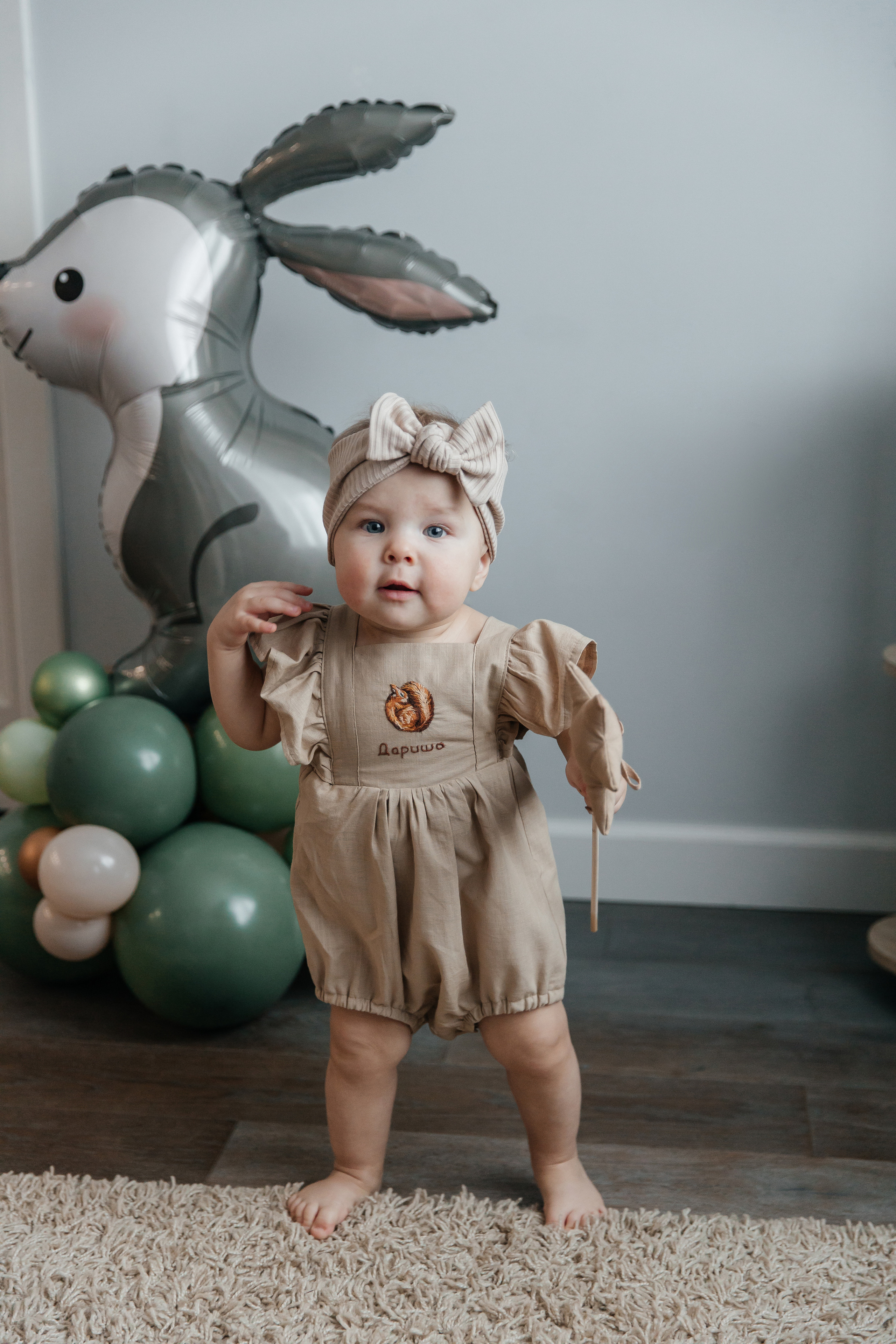 Первый день рождения Дариши. Семейный фотограф Москва