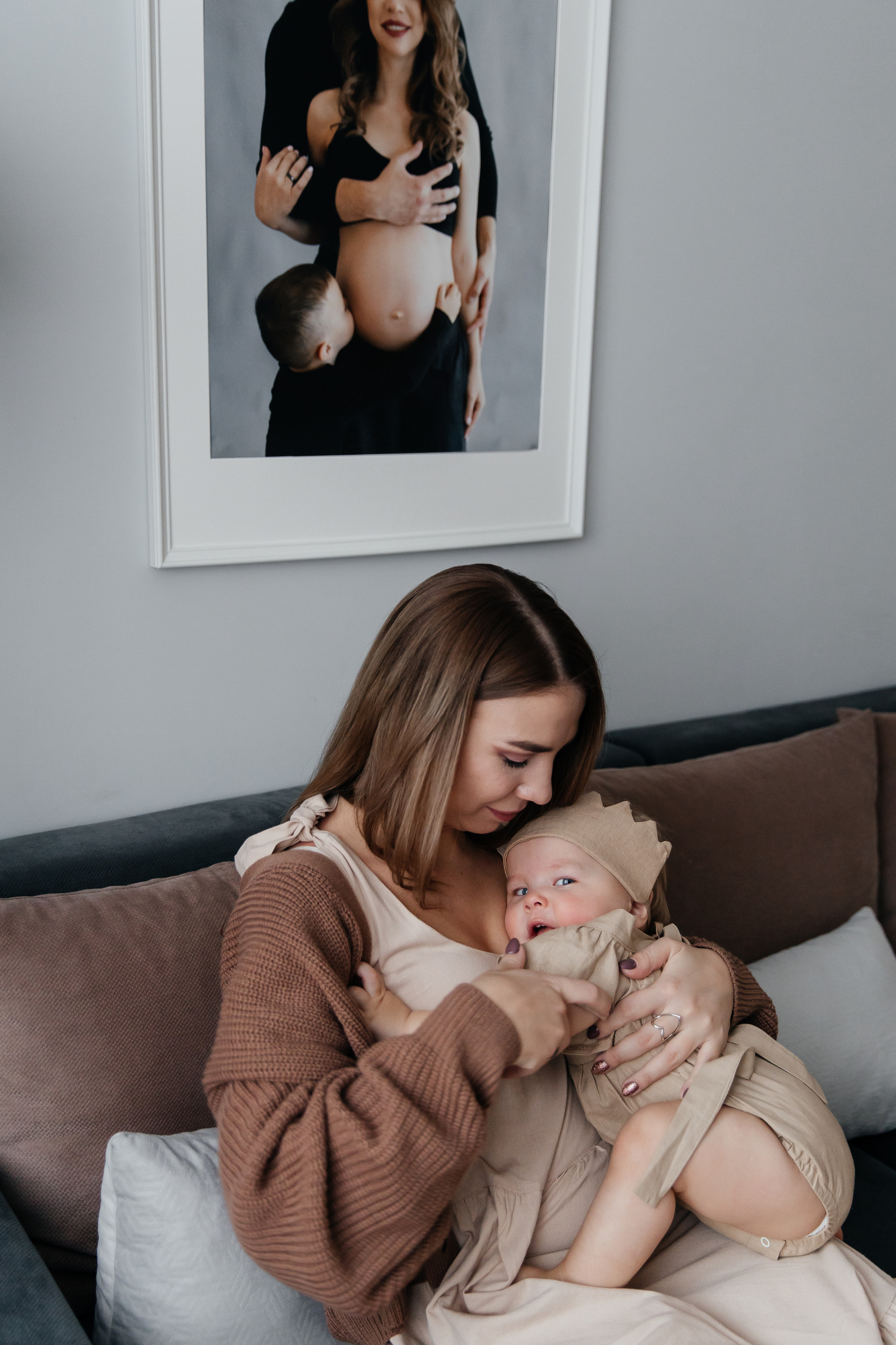 Первый день рождения Дариши. Семейный фотограф Москва