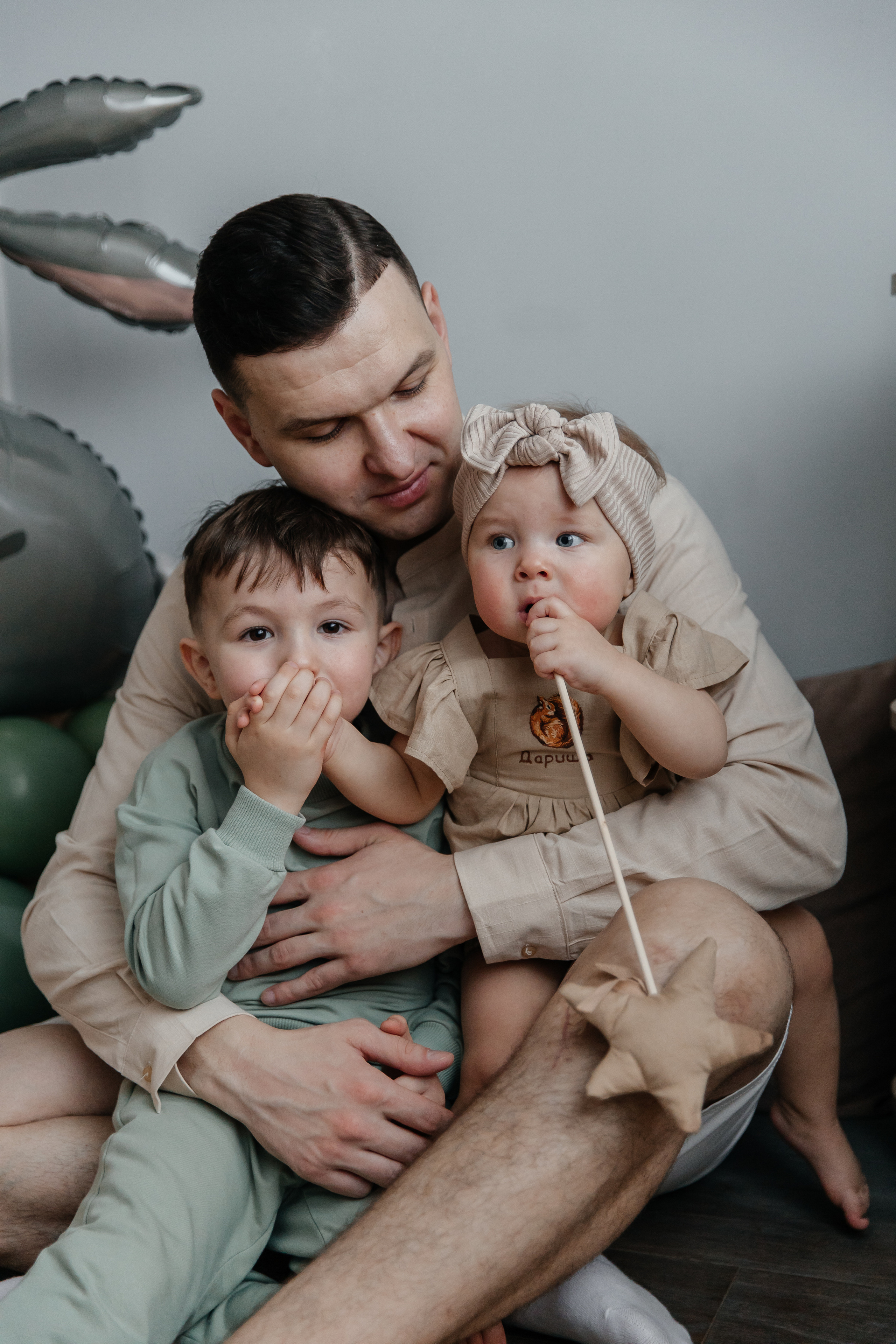 Первый день рождения Дариши. Семейный фотограф Москва