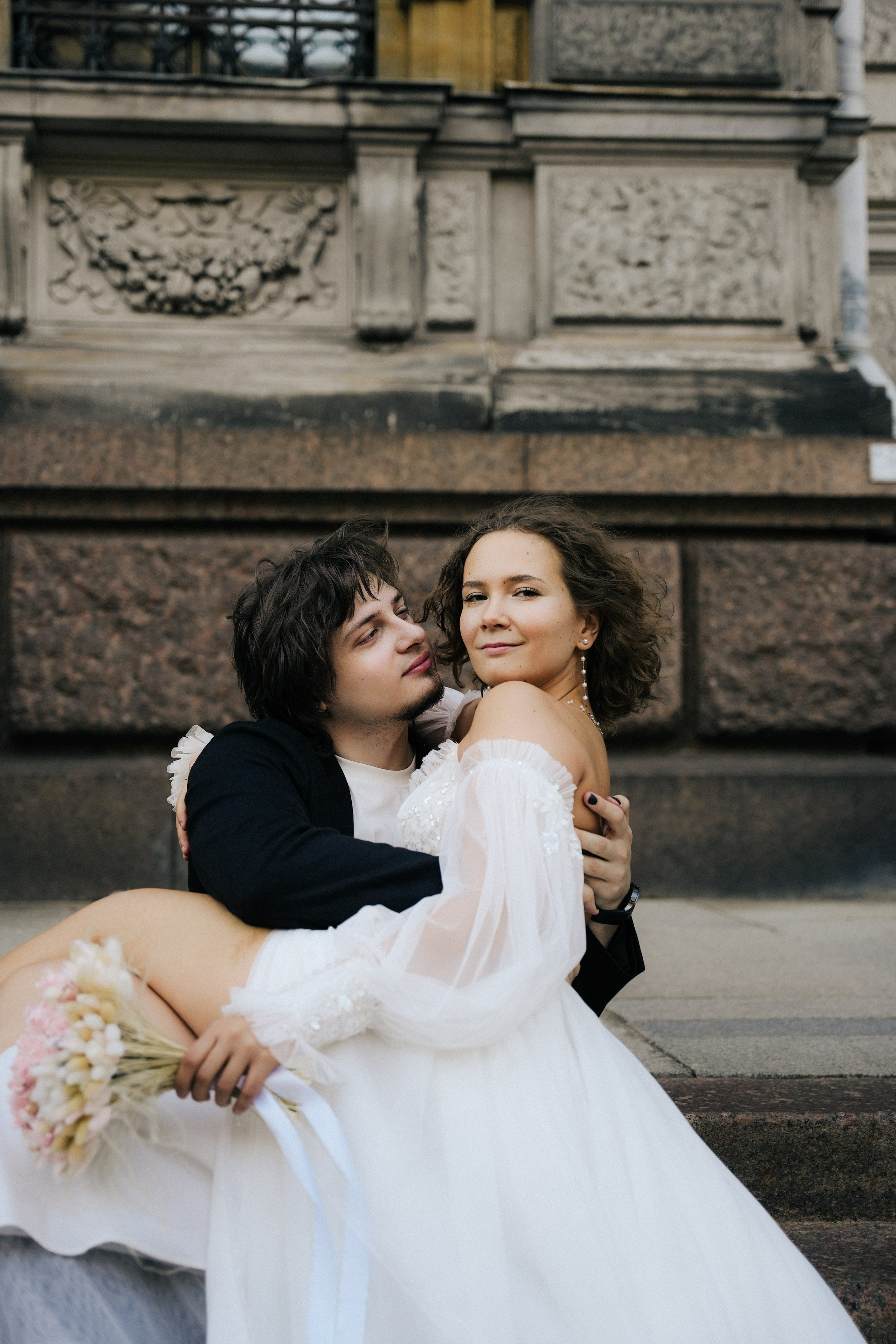 Аля и Никита (прогулка + выездная). Фотограф г. Санкт-Петербург Александра Катанакова