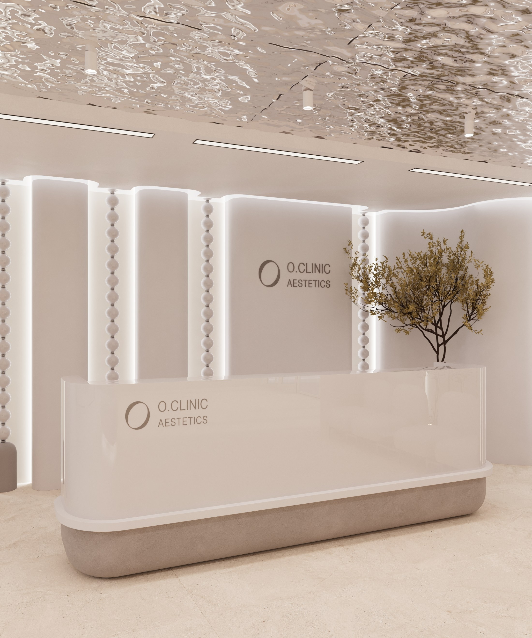 Частная медицинская клиника. Мансур Гусейнов дизайнер интерьеров г. Махачкала