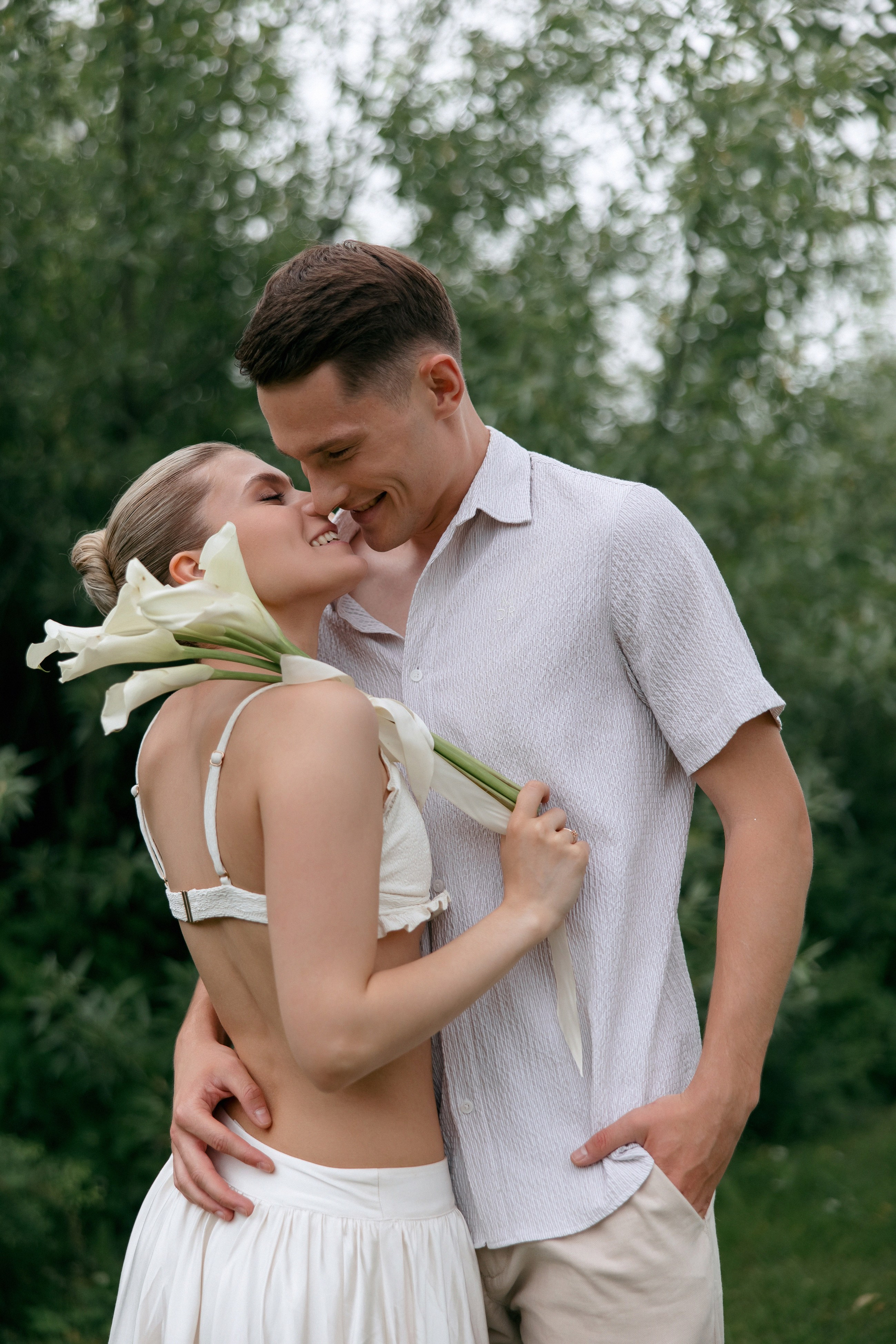 Свадебная фотосессия Настя, Макс и Карюша. Свадебный фотограф Москва