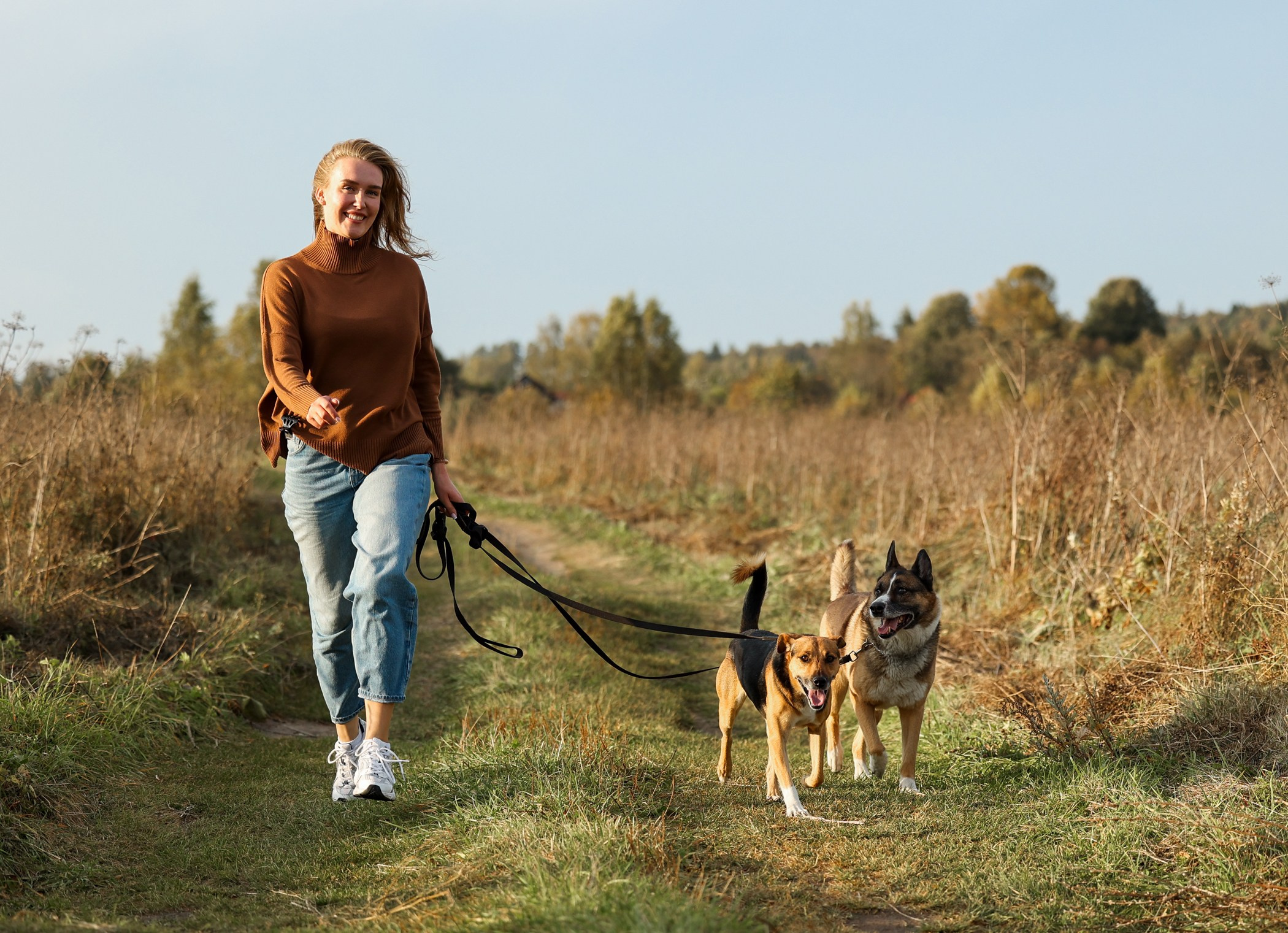 Прогулка на природе. Фотограф-анималист Полина Колкова | Москва