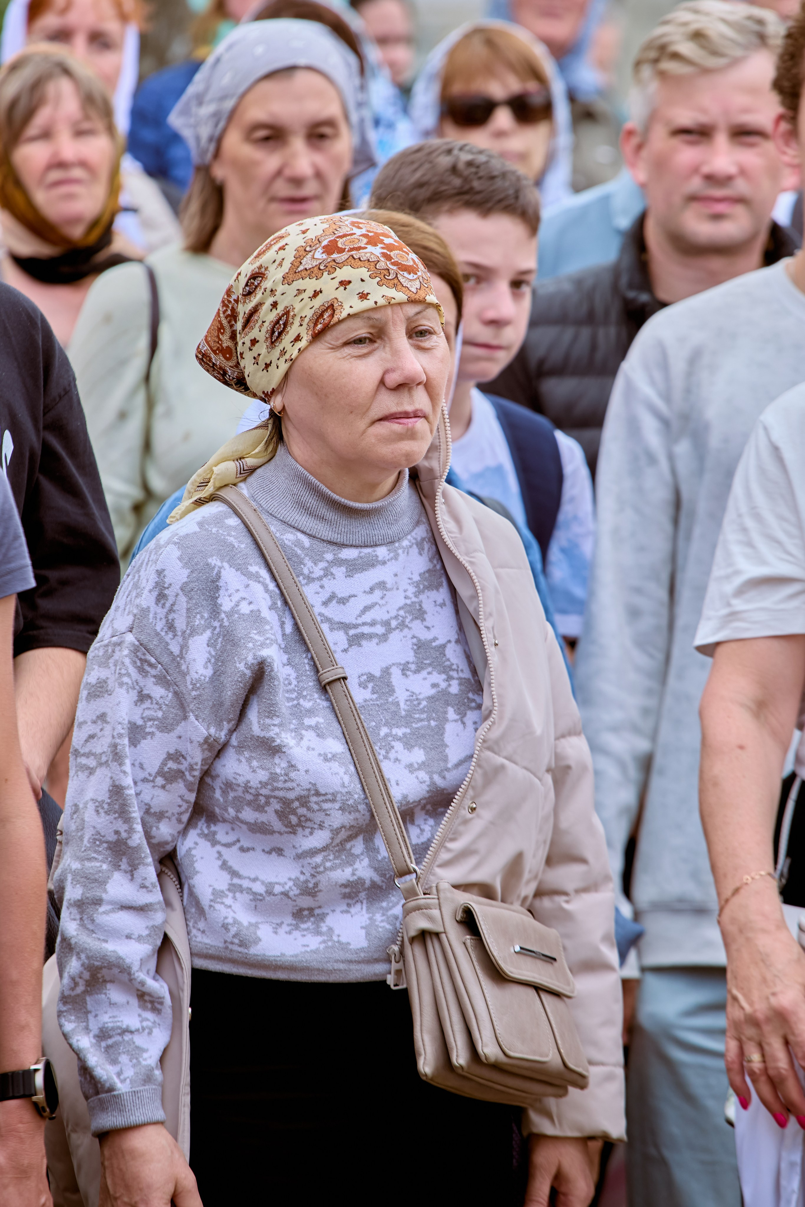 Фотографии портретов Крестного хода в Дзержинске