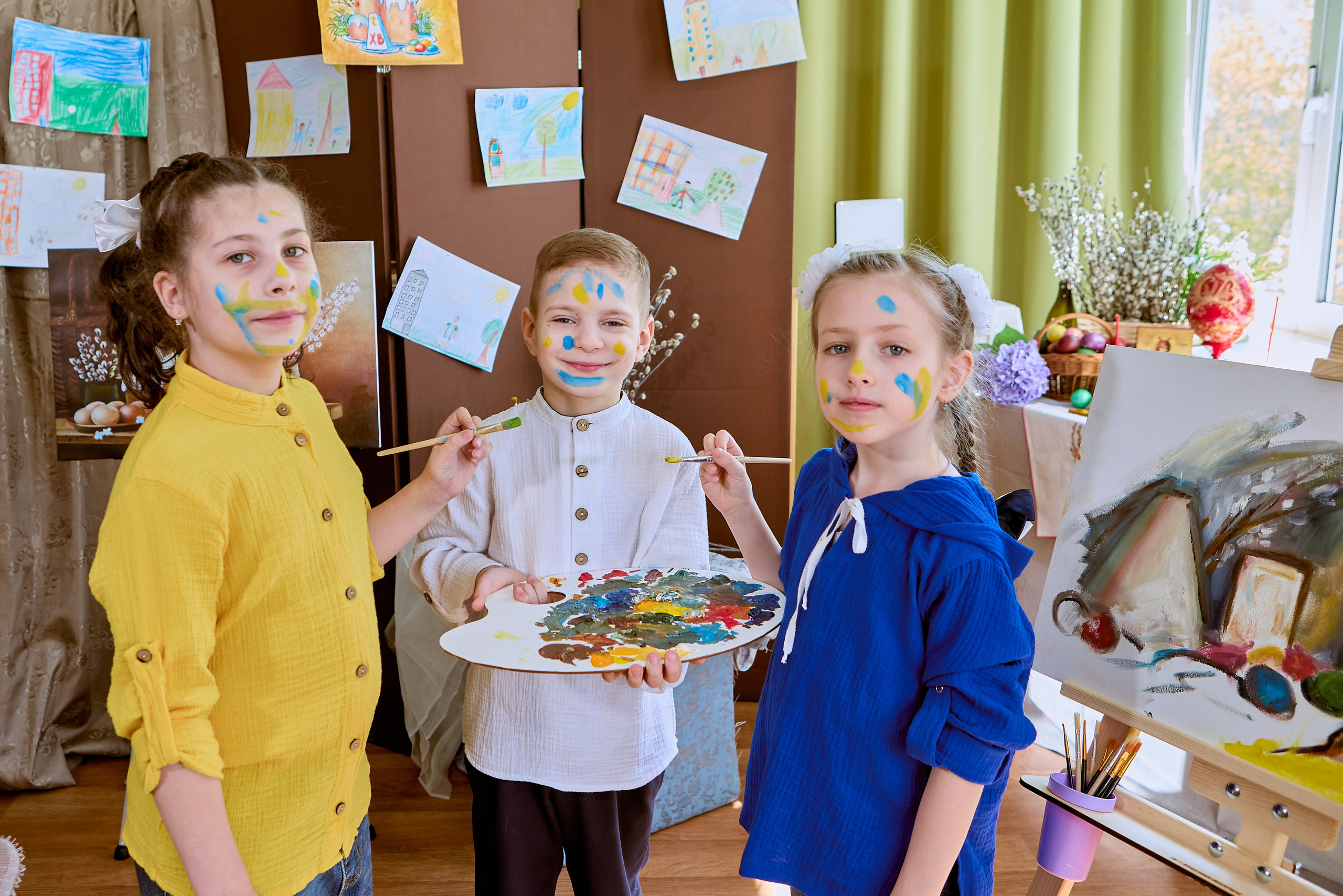 Творческая фотосессия художники