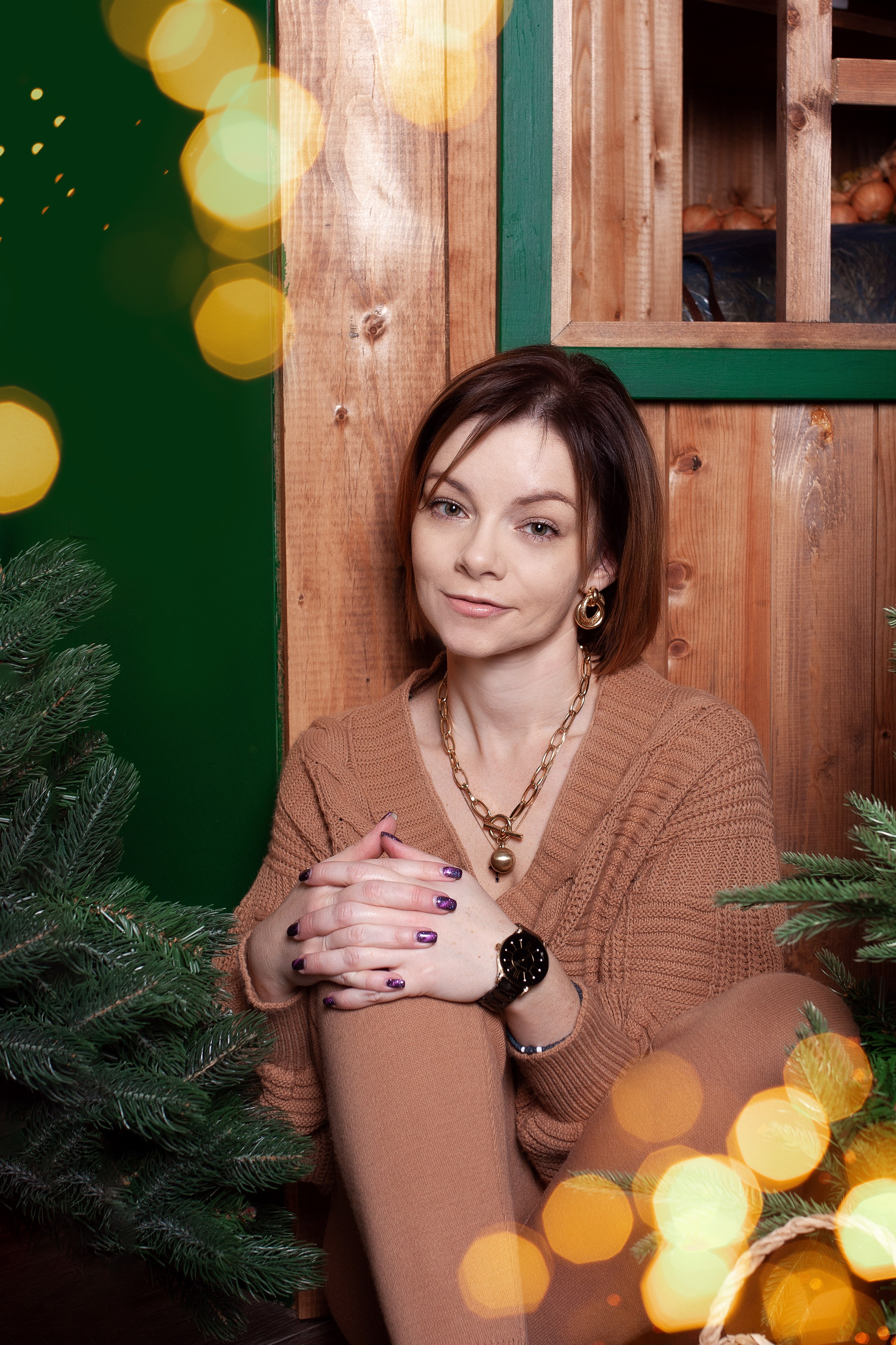 Маша, Алиса и Костя. Новогодняя съёмка. Профессиональный фотограф, Москва |Видное Елена Елизарова