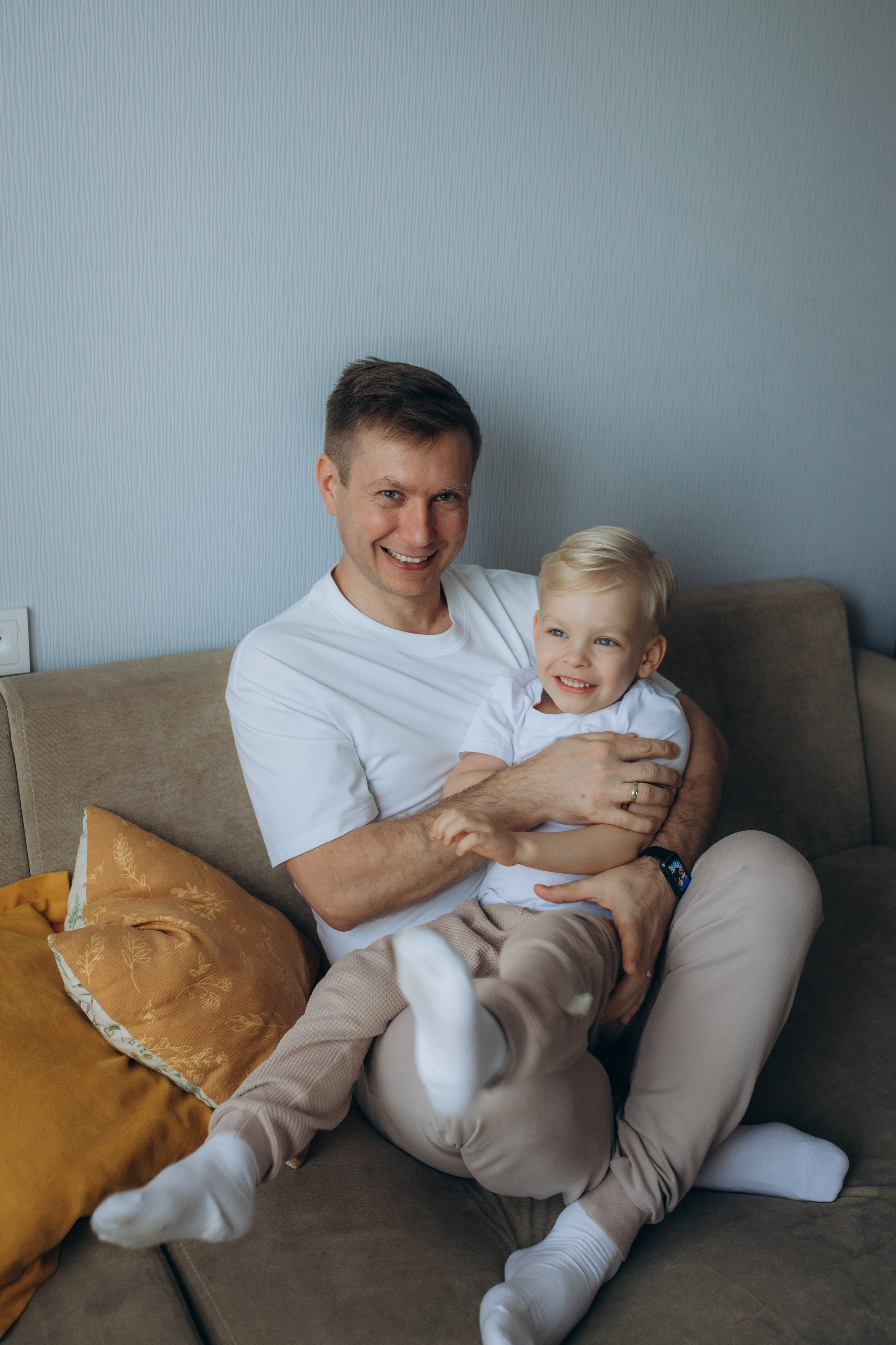 Катя, Денис и малыши. Семейный и домашний фотограф в Москве и МО Королева Валерия