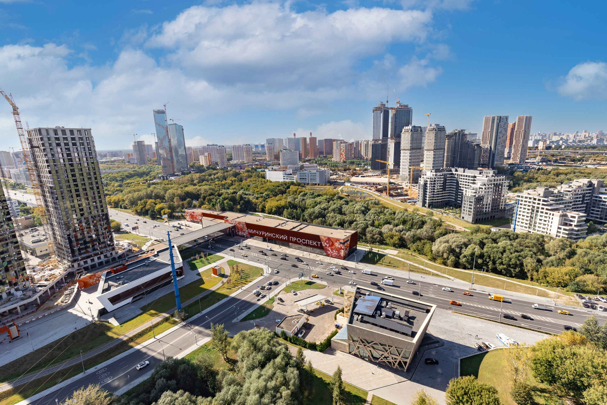 Метро Мичуринский проспект. Съемка в студии под ваш запрос, студийные съемки, фотографии архитектурных объектов — Александр Евстигнеев — фотограф Москва