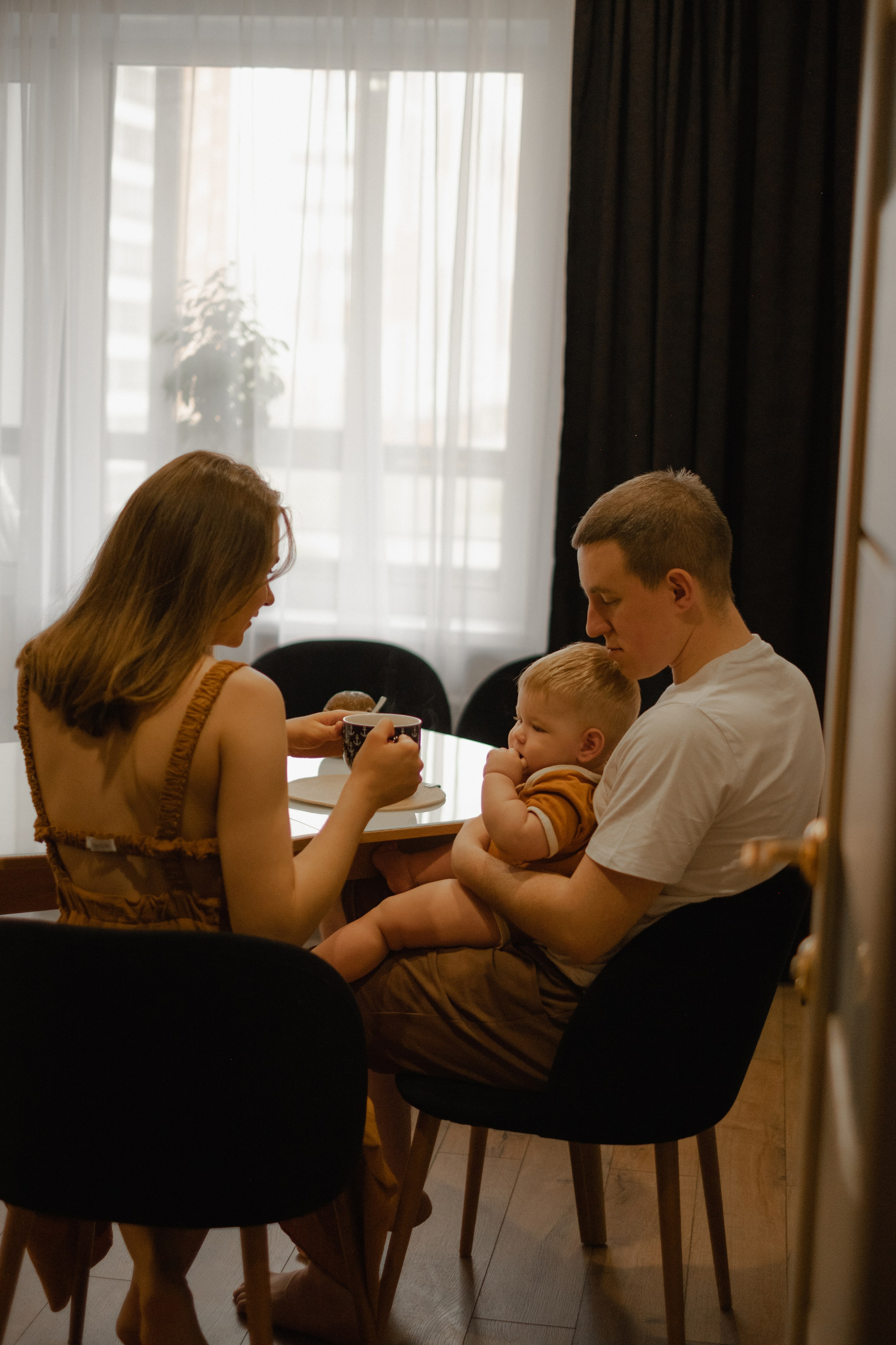 Настя, Дима и Костя | домашняя съемка. Фотограф в Новосибирске Диана Ильиных