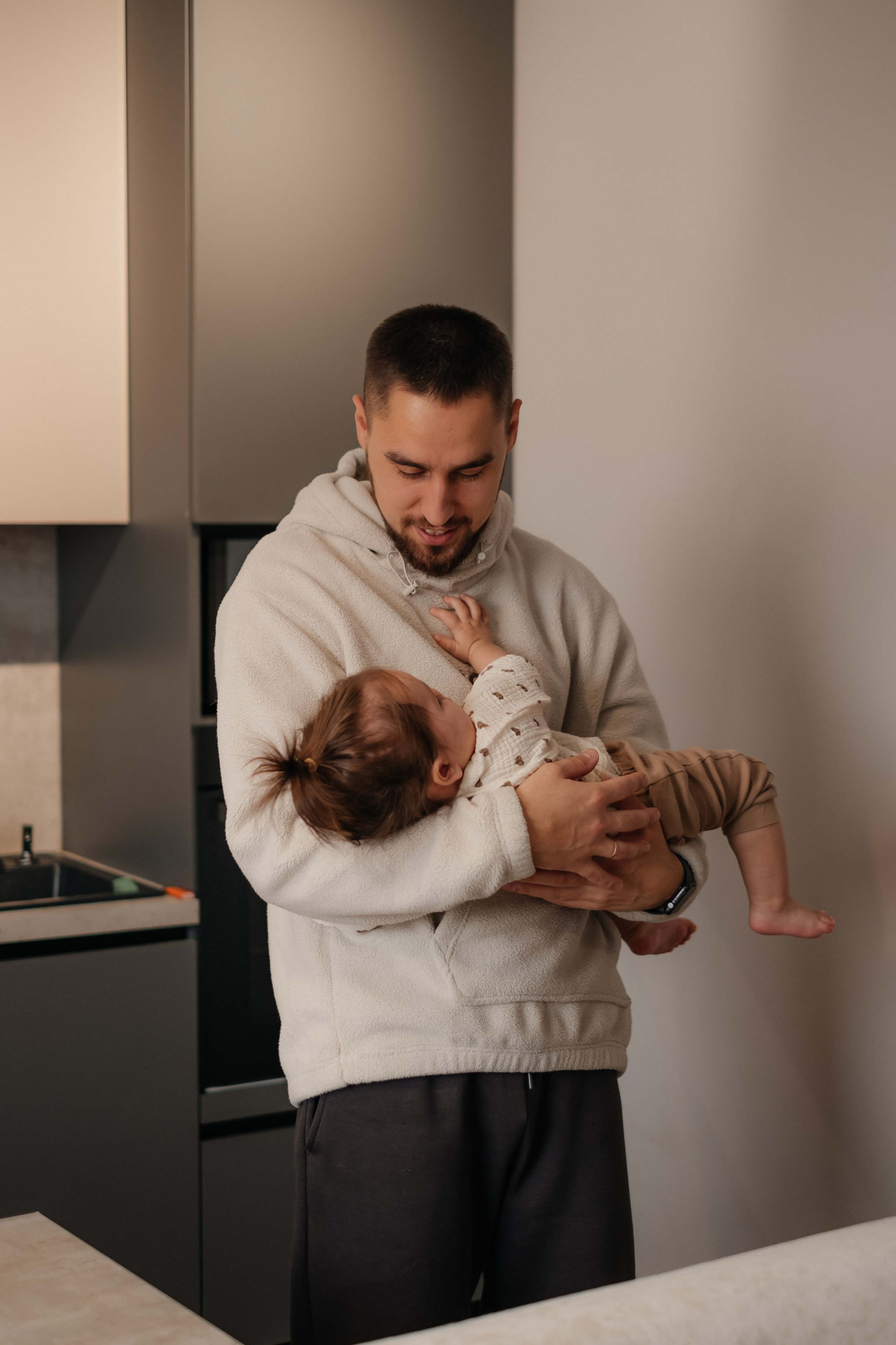 Катя, Саша и Еся | домашняя съемка. Фотограф в Новосибирске Диана Ильиных