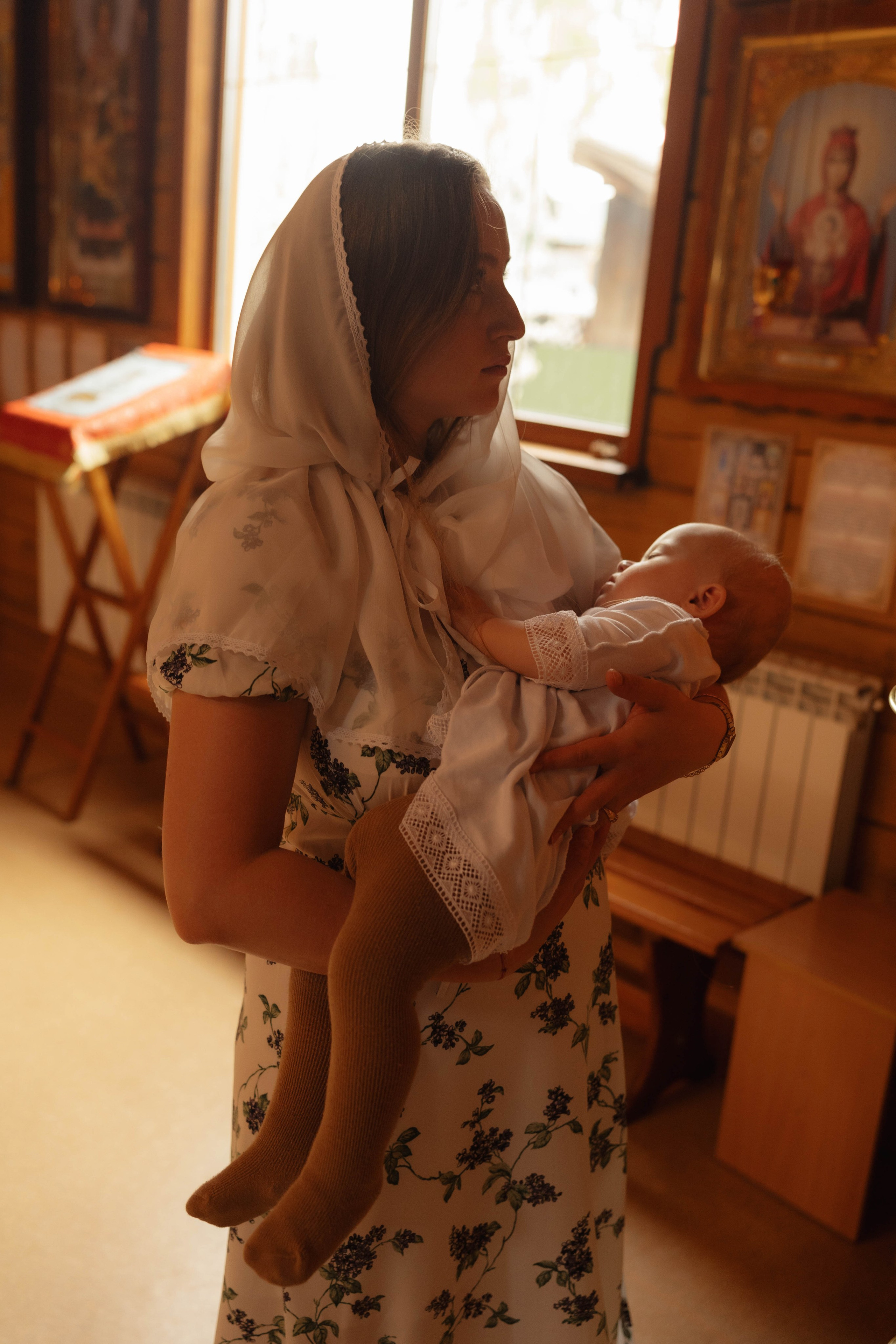 Крещение Любы. Фотограф в Новосибирске Диана Ильиных