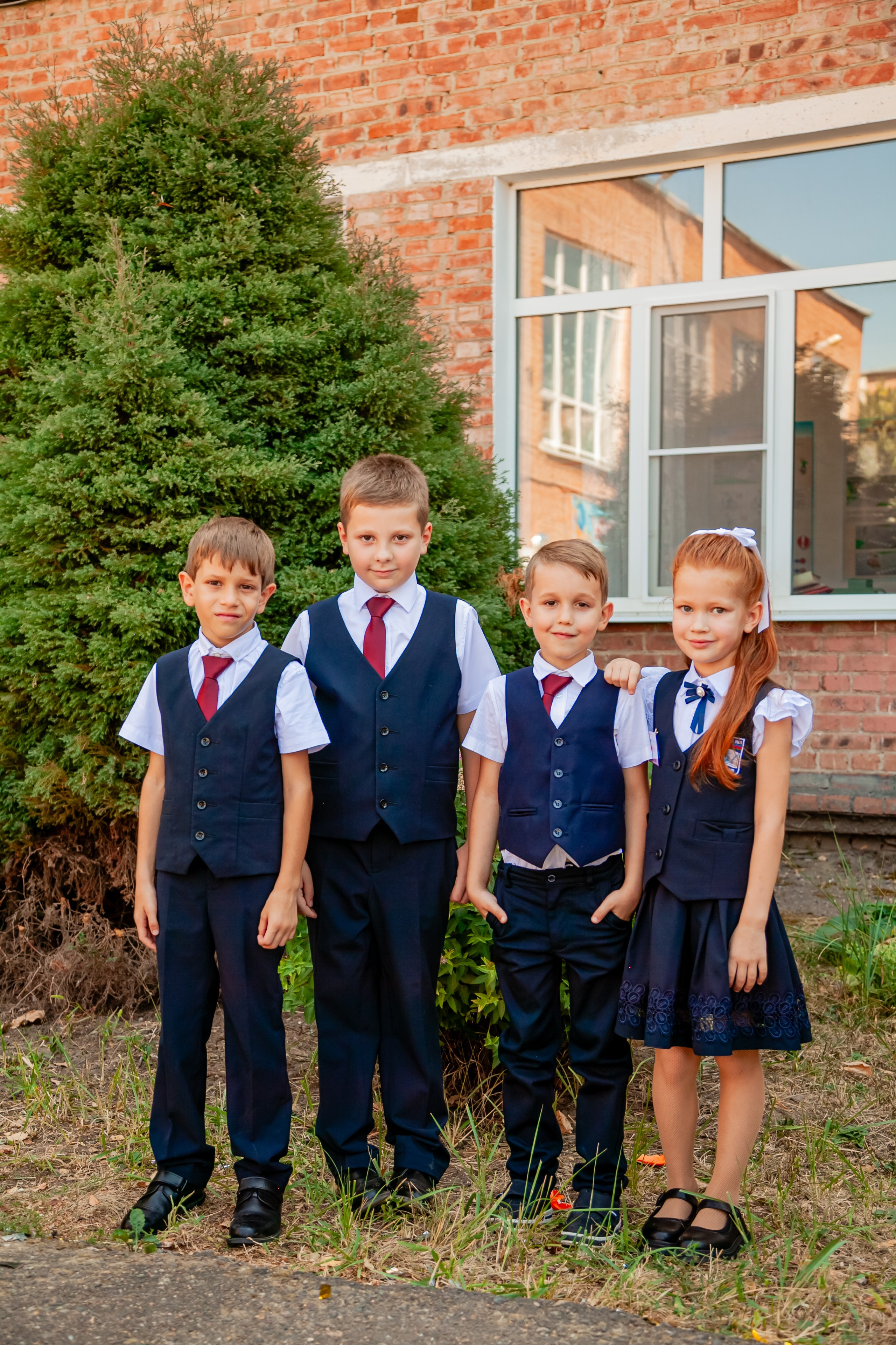 1 сентября линейка. Свадебный и семейный фотограф в Армавире