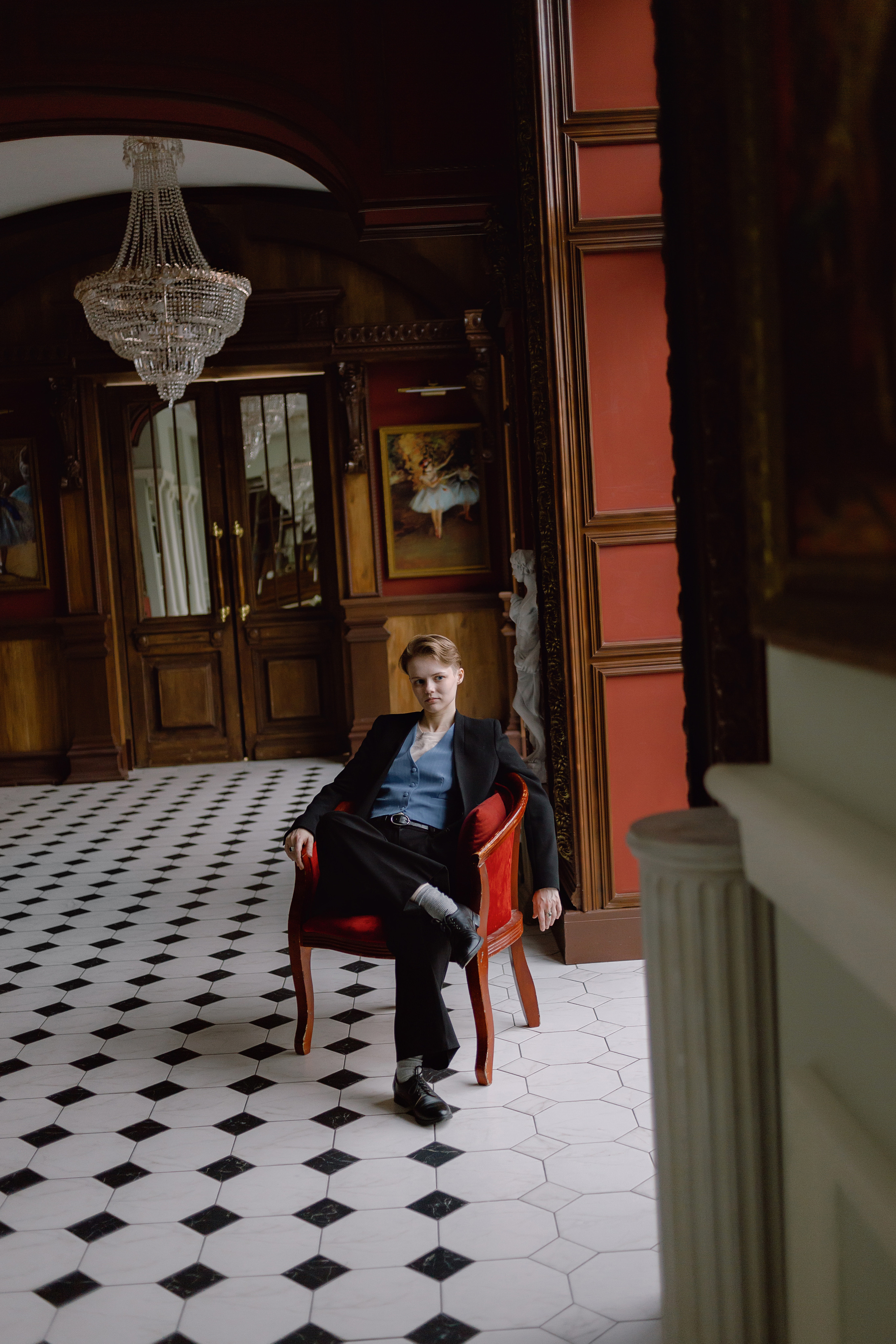 Съемка для писателя и театрального критика. Фотограф в Санкт-Петербурге Вера Сивенкова