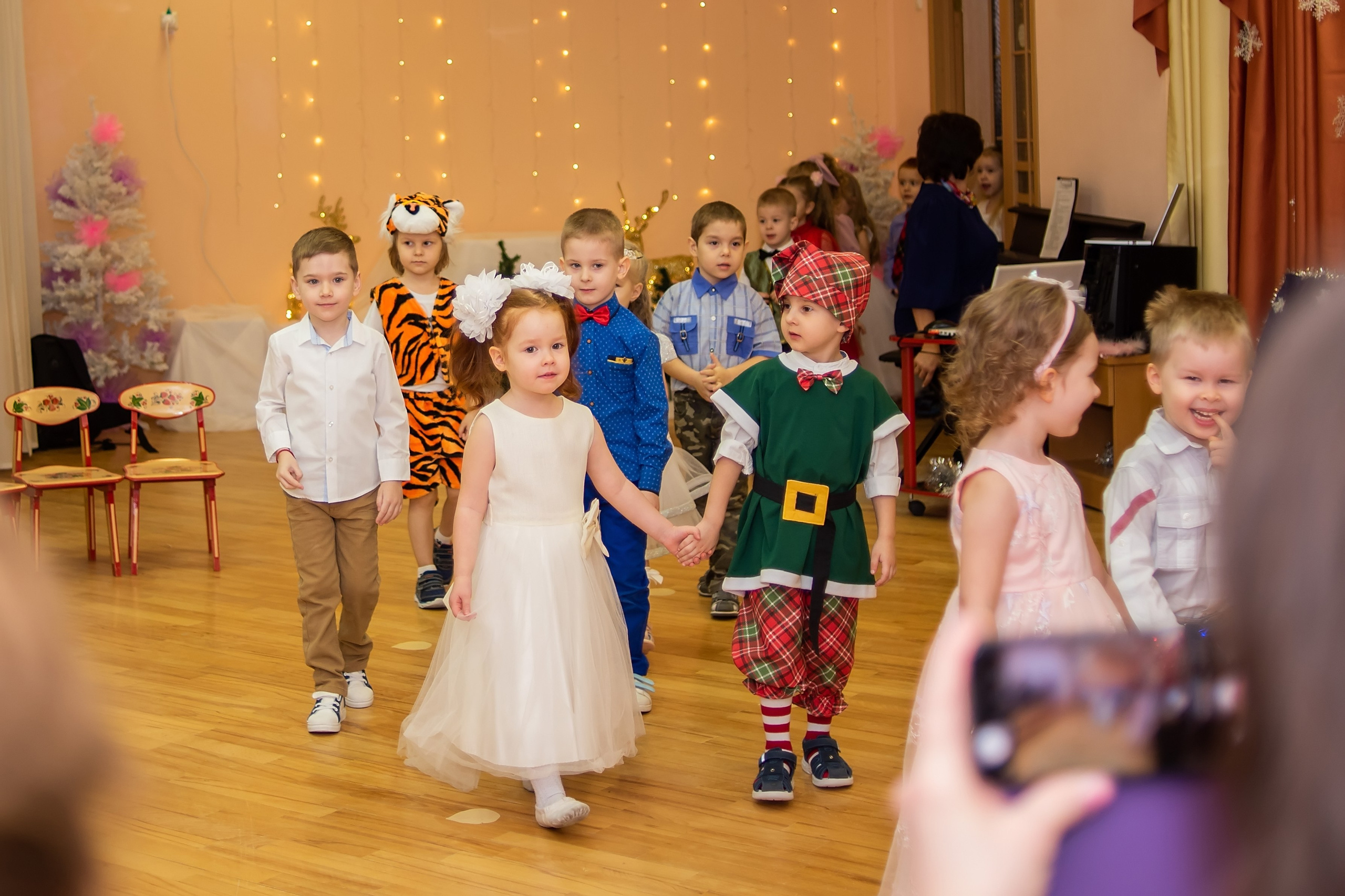 Утренники в детском саду. Фотограф Юлия Попова