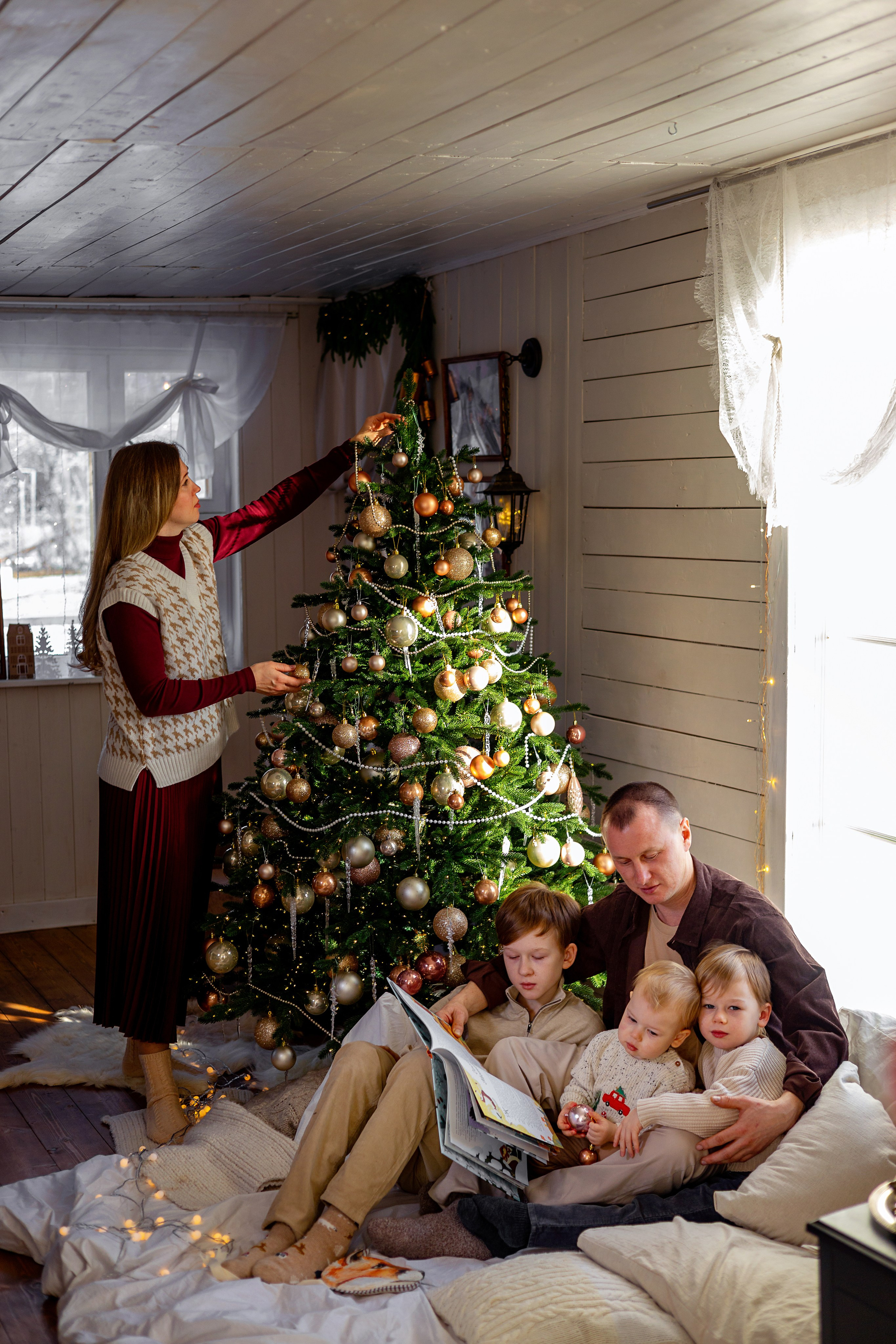 Семейная съемка на фотодаче Янтарь. Фотограф Ульянкина Мария