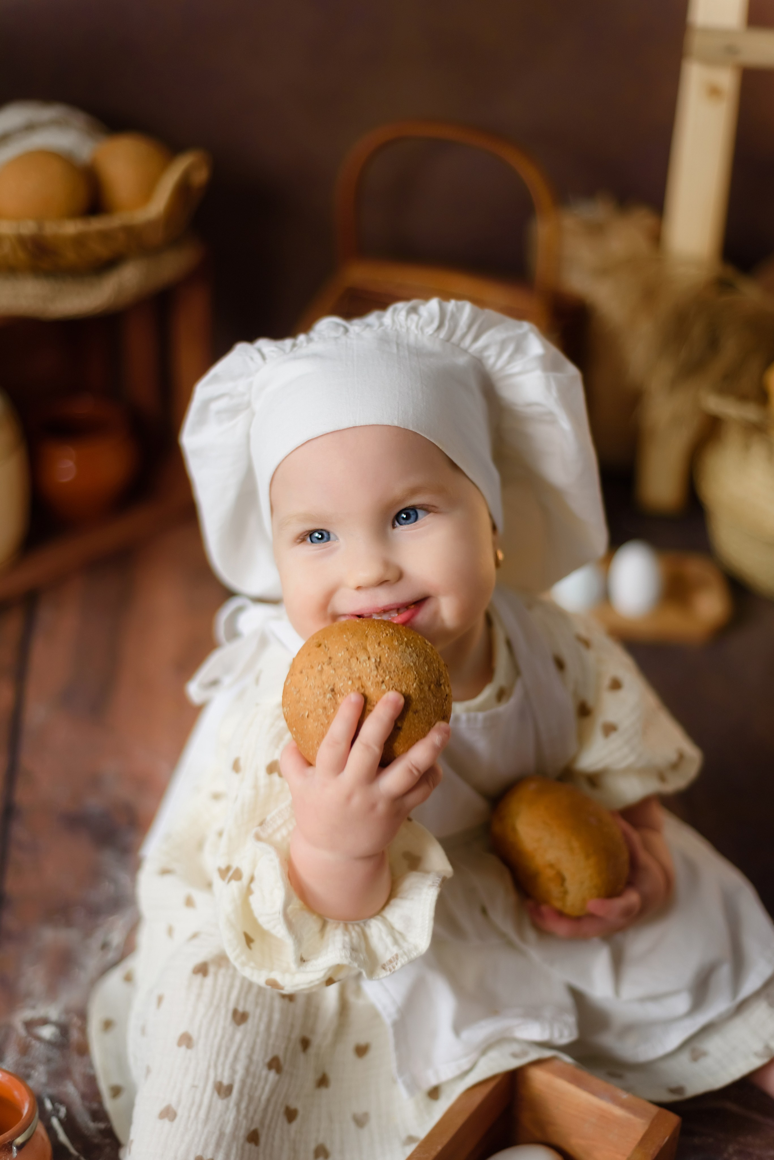 Фотосессия «Пекарь» Милана. Детский Фотограф |Фотограф на годик в Брянске Ирина Романова