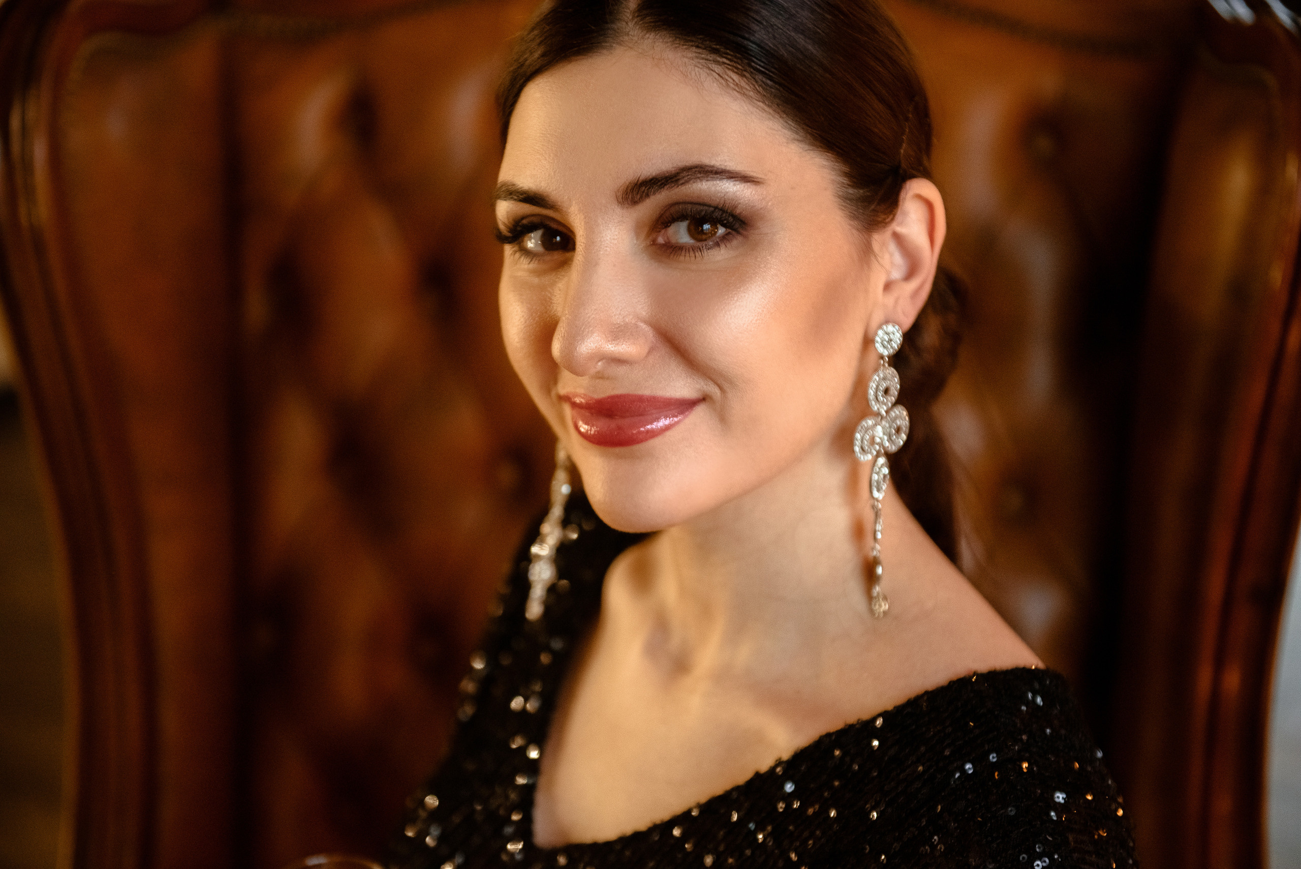 Новогодняя семейная фотосессия в фотостудии Lampa, зал Вольфрам. Semerlina.ru