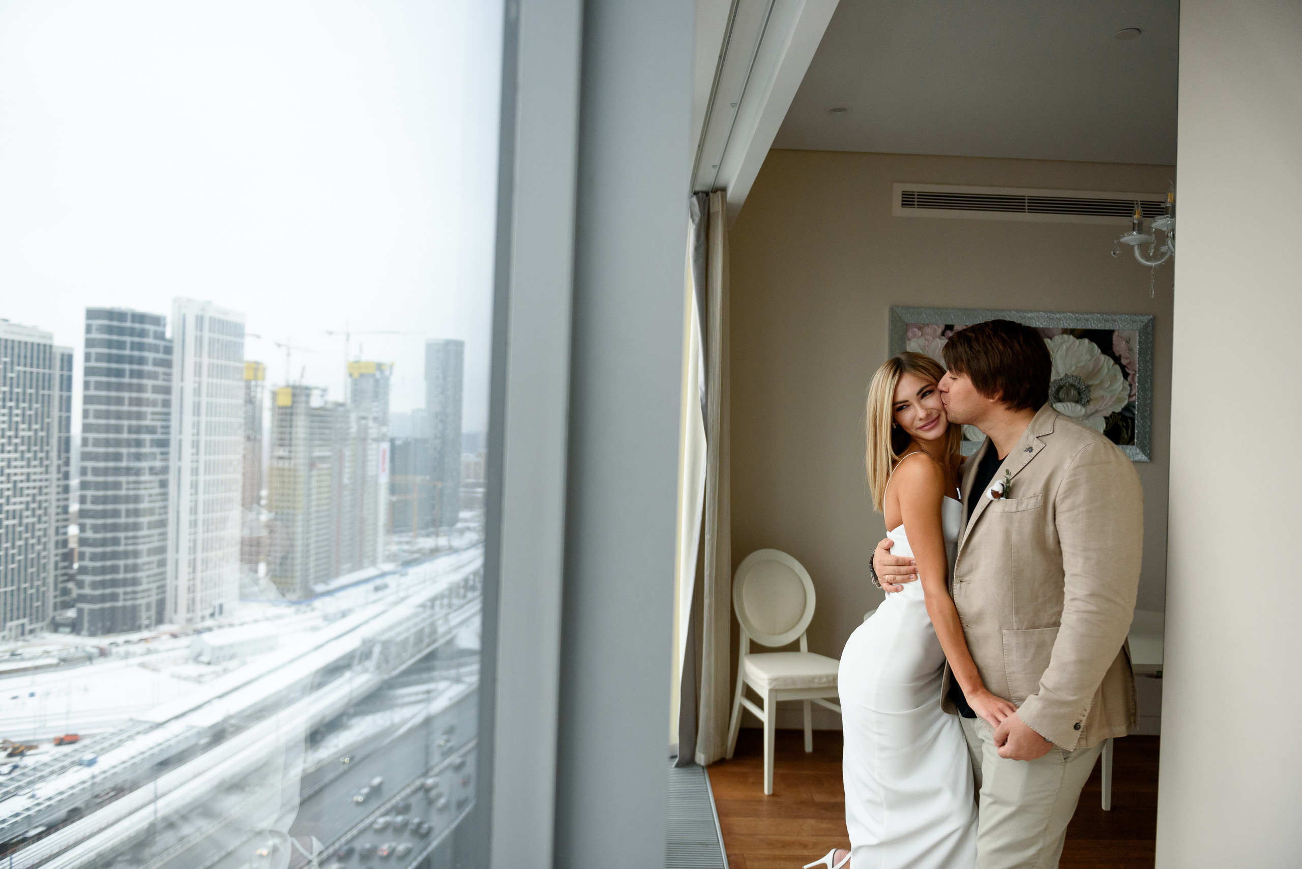 Свадьба для двоих в Москва-Сити. Semerlina.ru