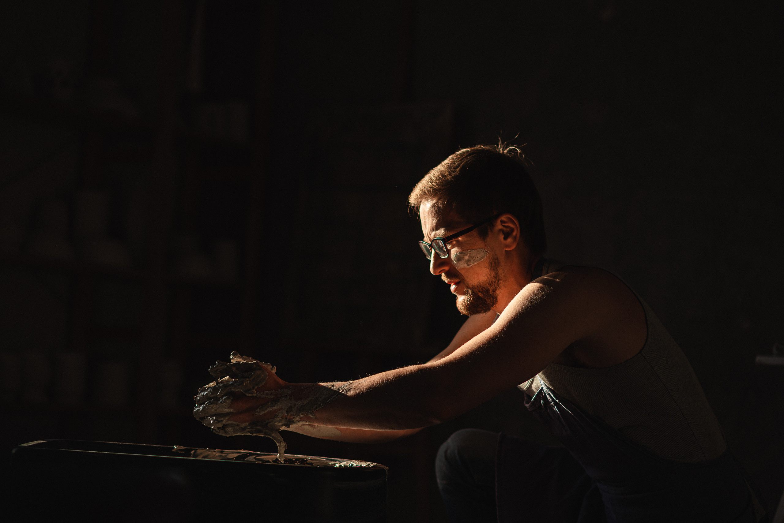 Денис. Мужской портрет. Гончарная мастерская. Semerlina.ru