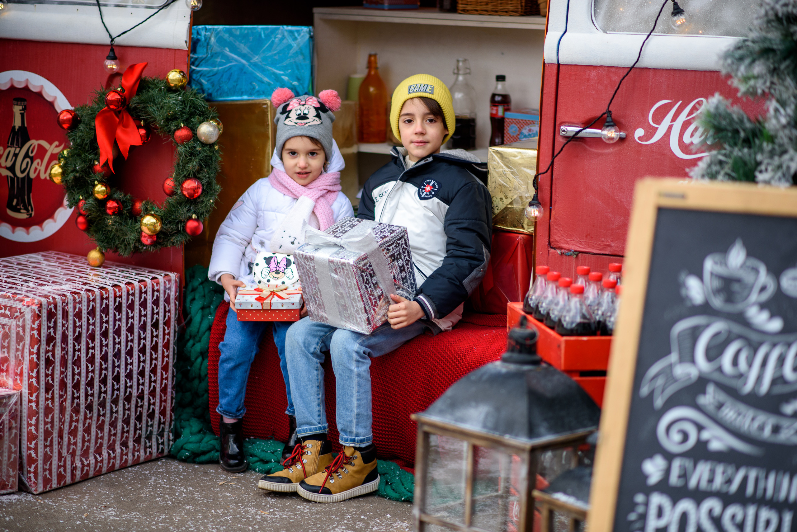 Новогодний автобус Cross-studio. Semerlina.ru