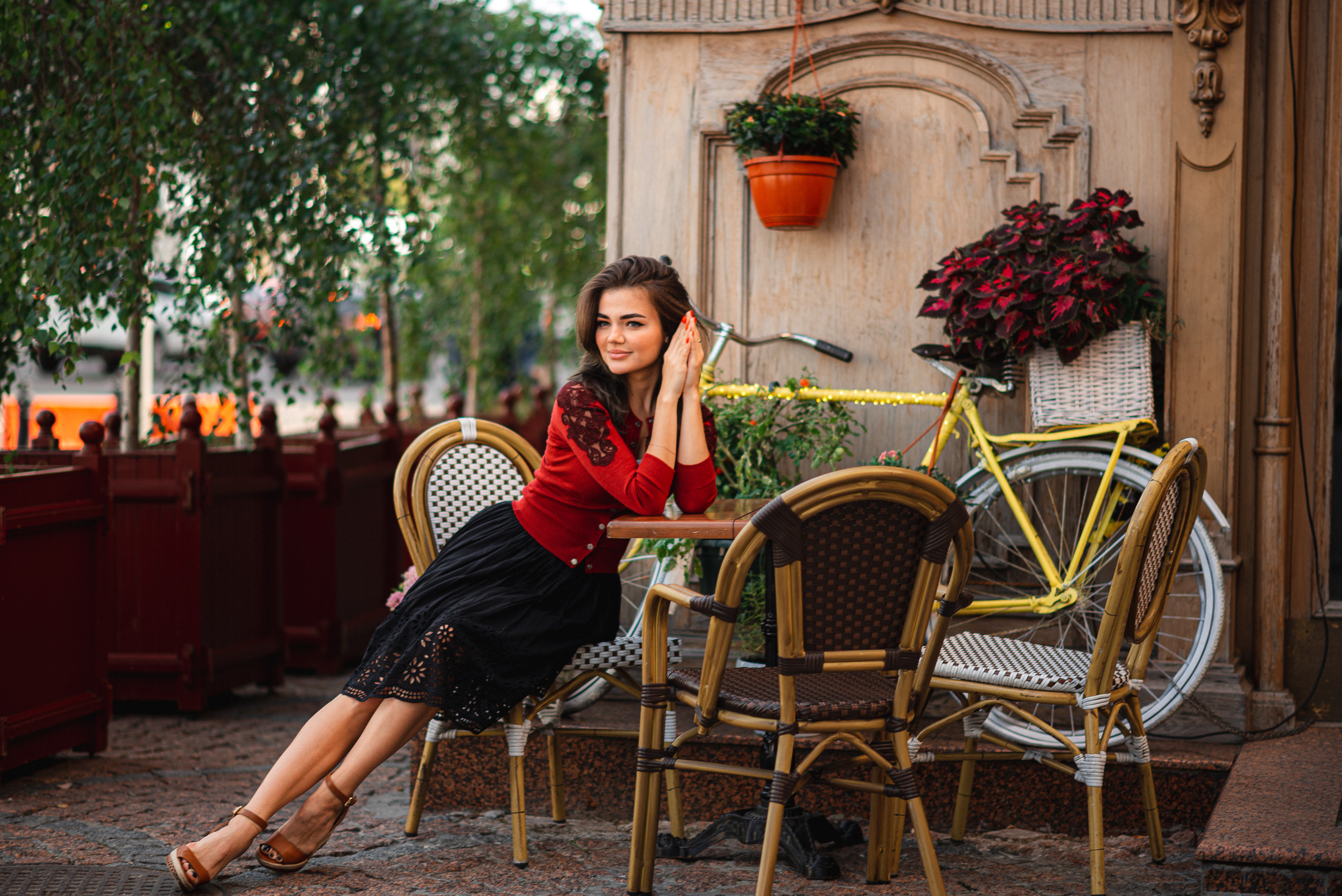 Кафе Мишель. Экспресс-фотосессия для Алёны. Semerlina.ru