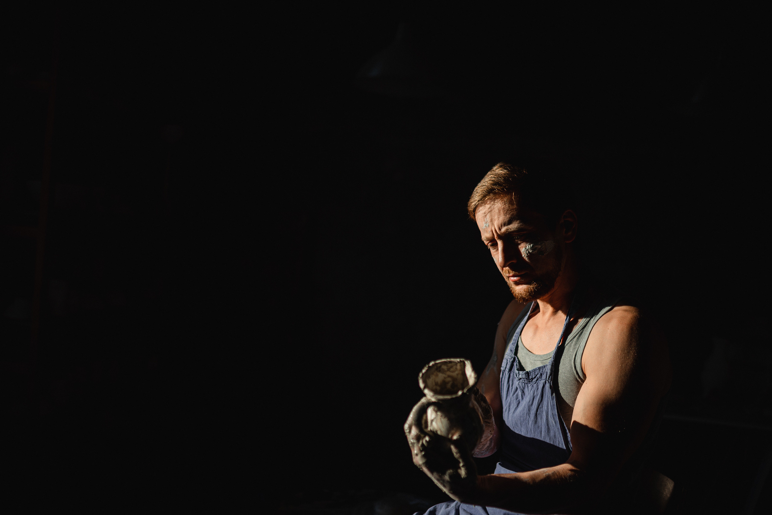 Денис. Мужской портрет. Гончарная мастерская. Semerlina.ru