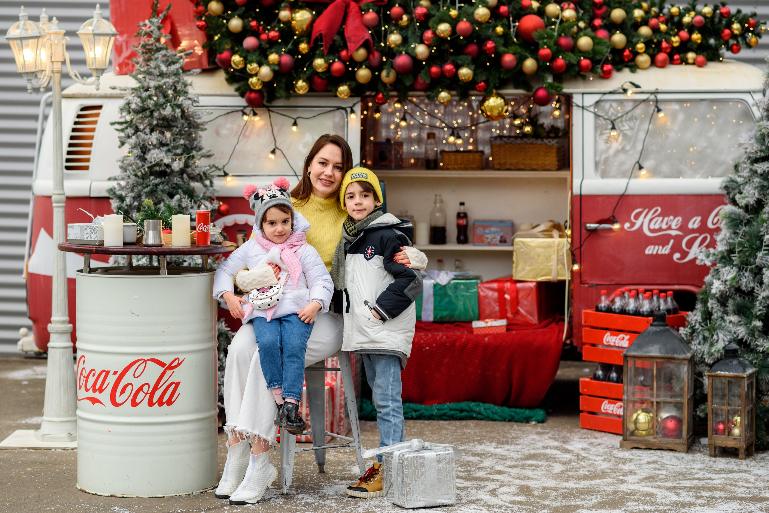 Новогодний автобус Cross-studio. Semerlina.ru