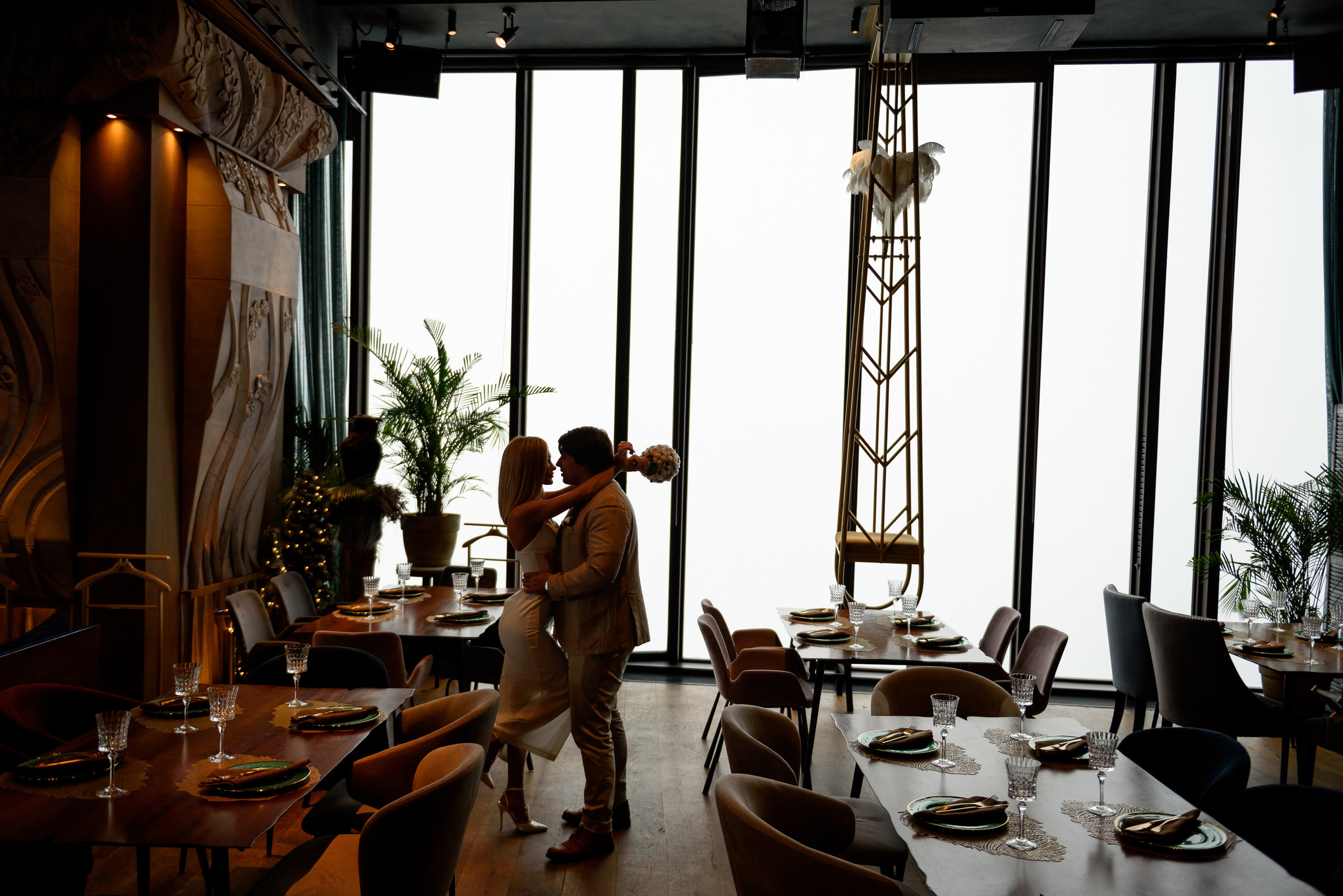 Свадьба для двоих в Москва-Сити. Semerlina.ru