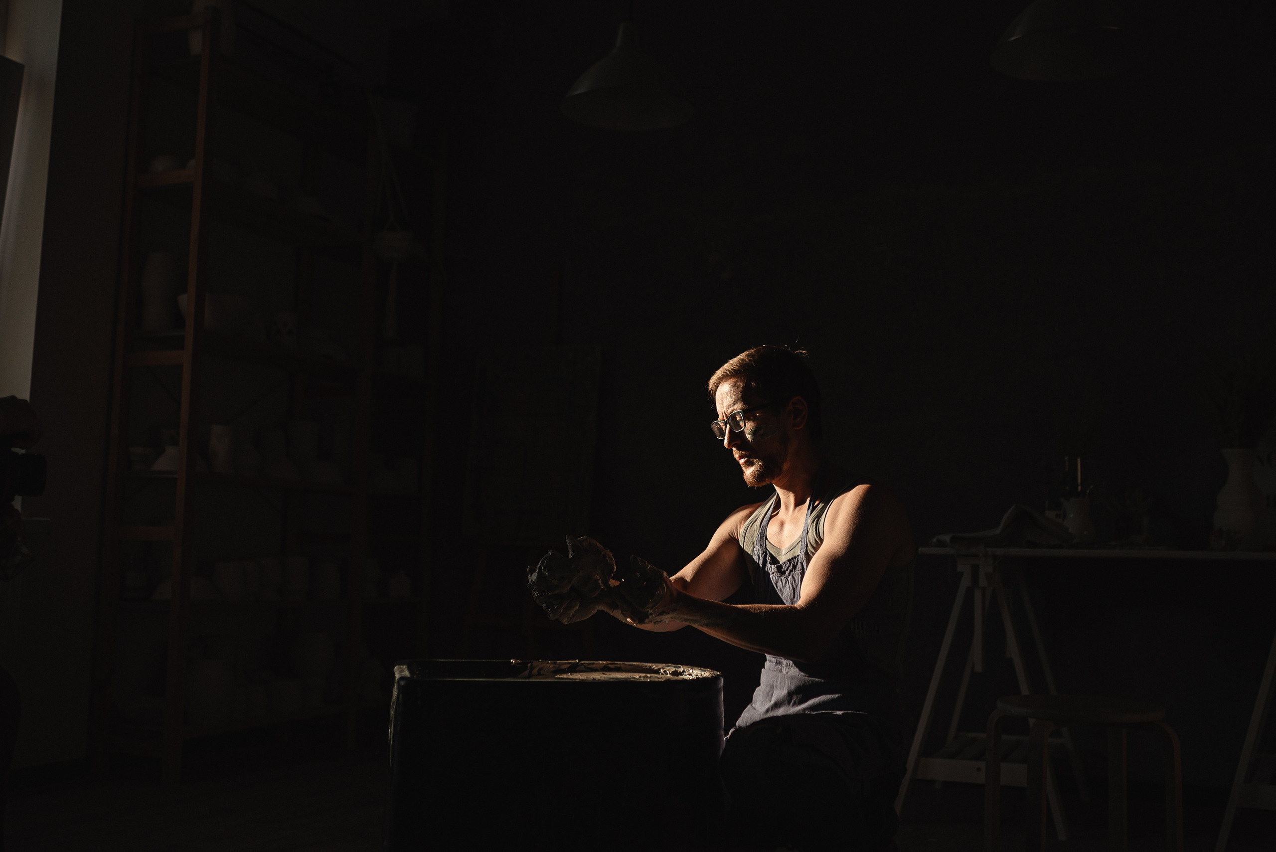 Денис. Мужской портрет. Гончарная мастерская. Semerlina.ru