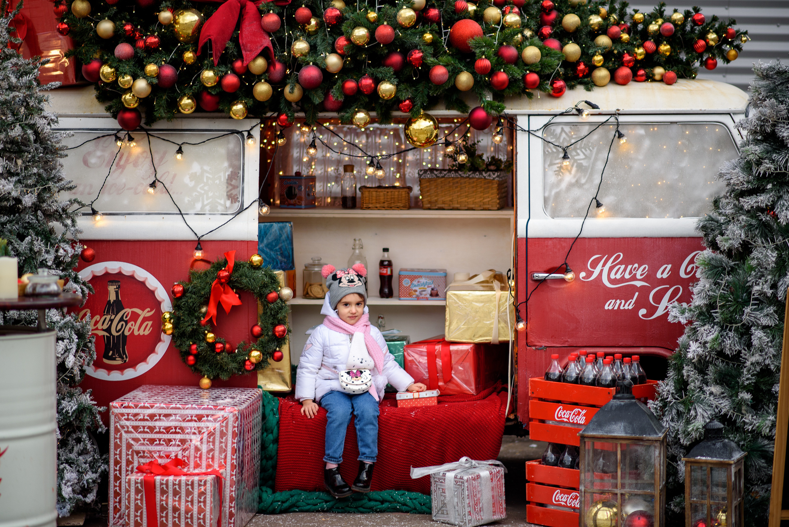 Новогодний автобус Cross-studio. Semerlina.ru