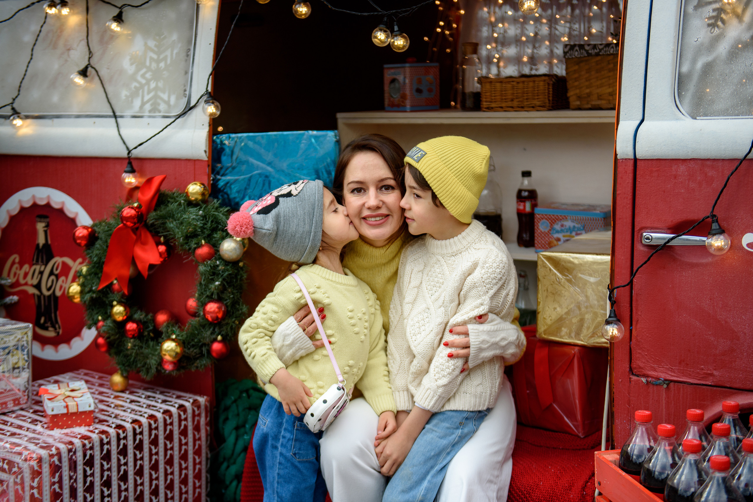 Новогодний автобус Cross-studio. Semerlina.ru