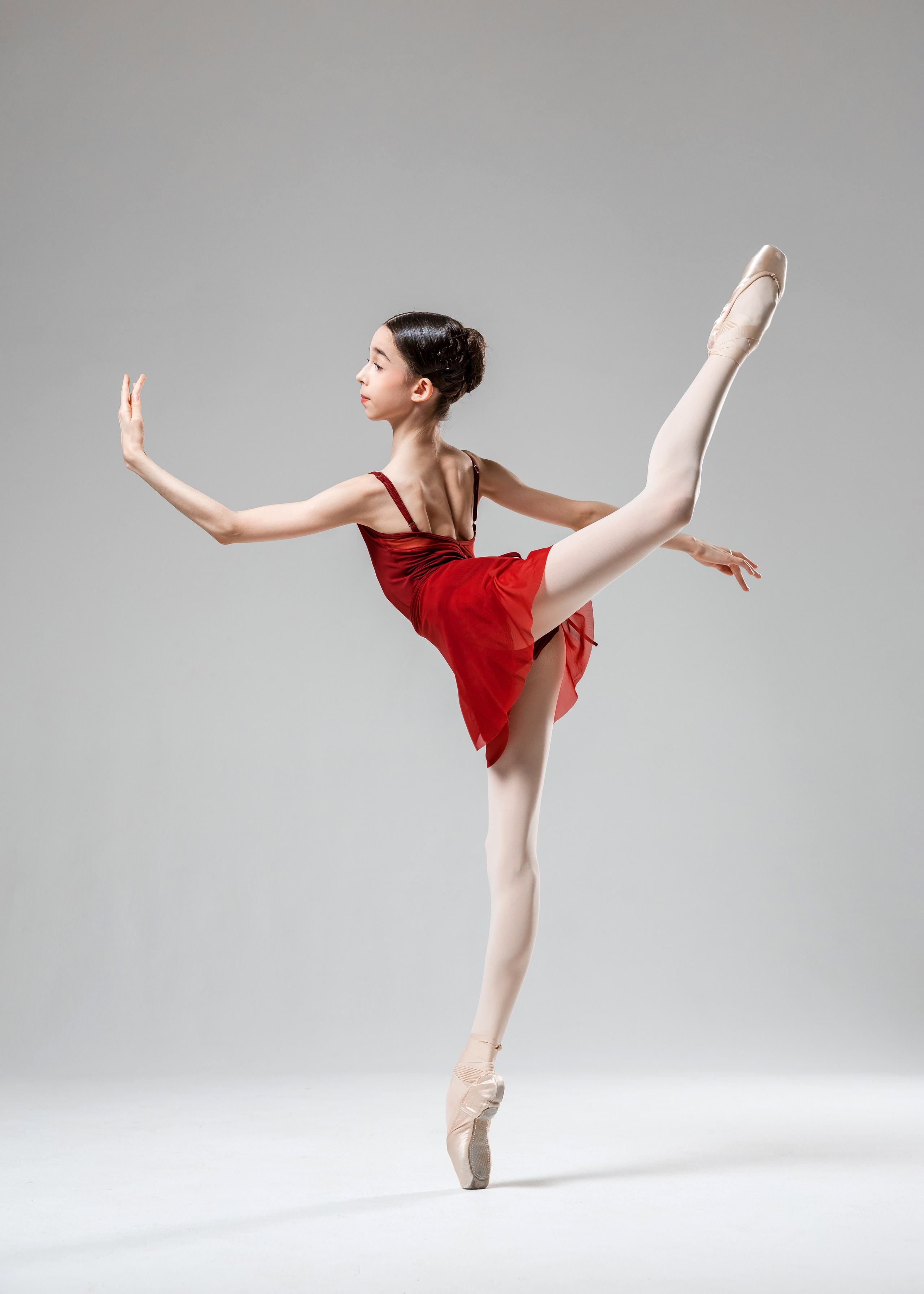 Балетная съёмка на белой циклораме и фонах. Балетный фотограф Алина Ханько — Душа Балета