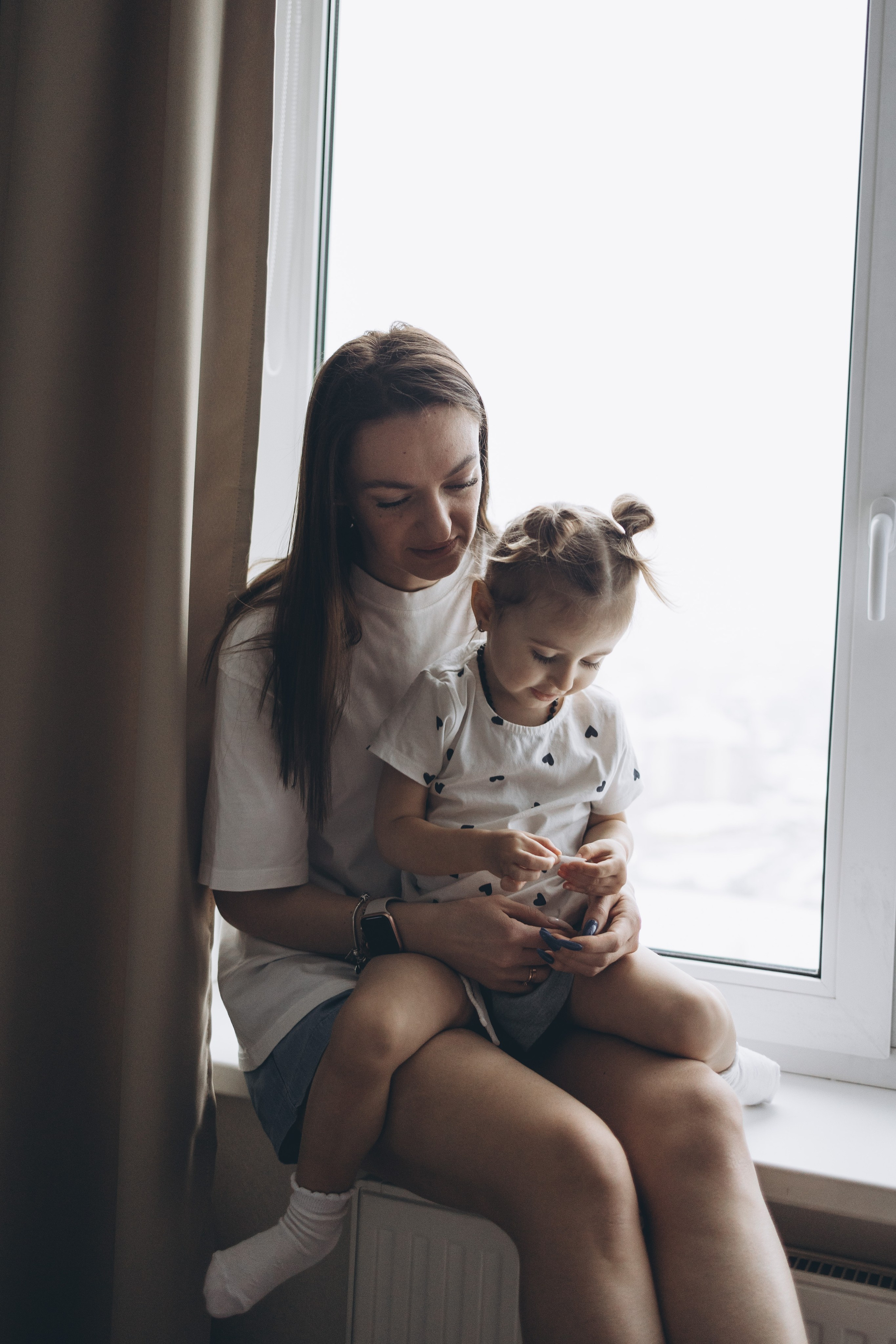 Арина и Николь. Семейный фотограф в Москве Виктория Ястребинская