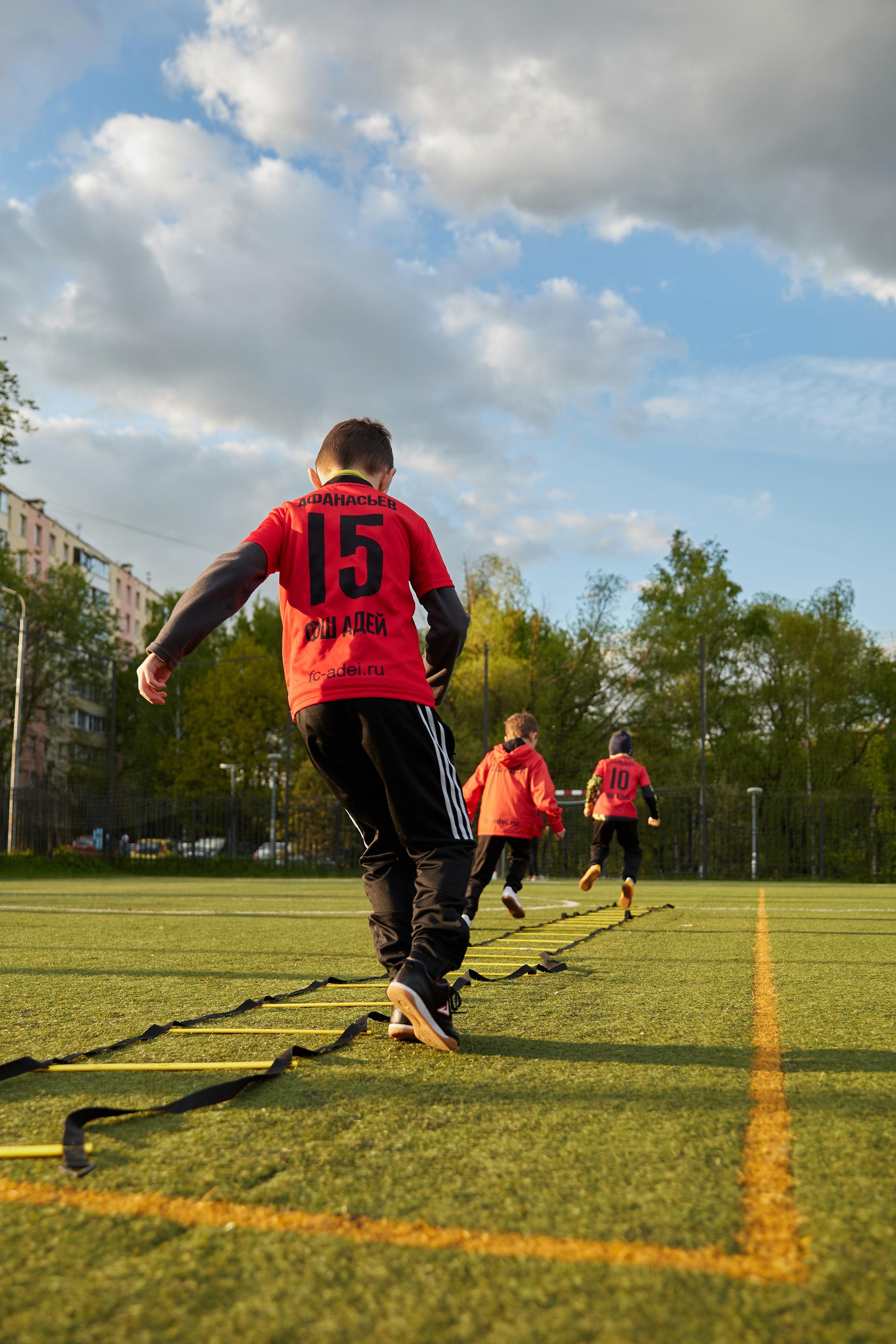 Контент футбольная школа. Фотограф